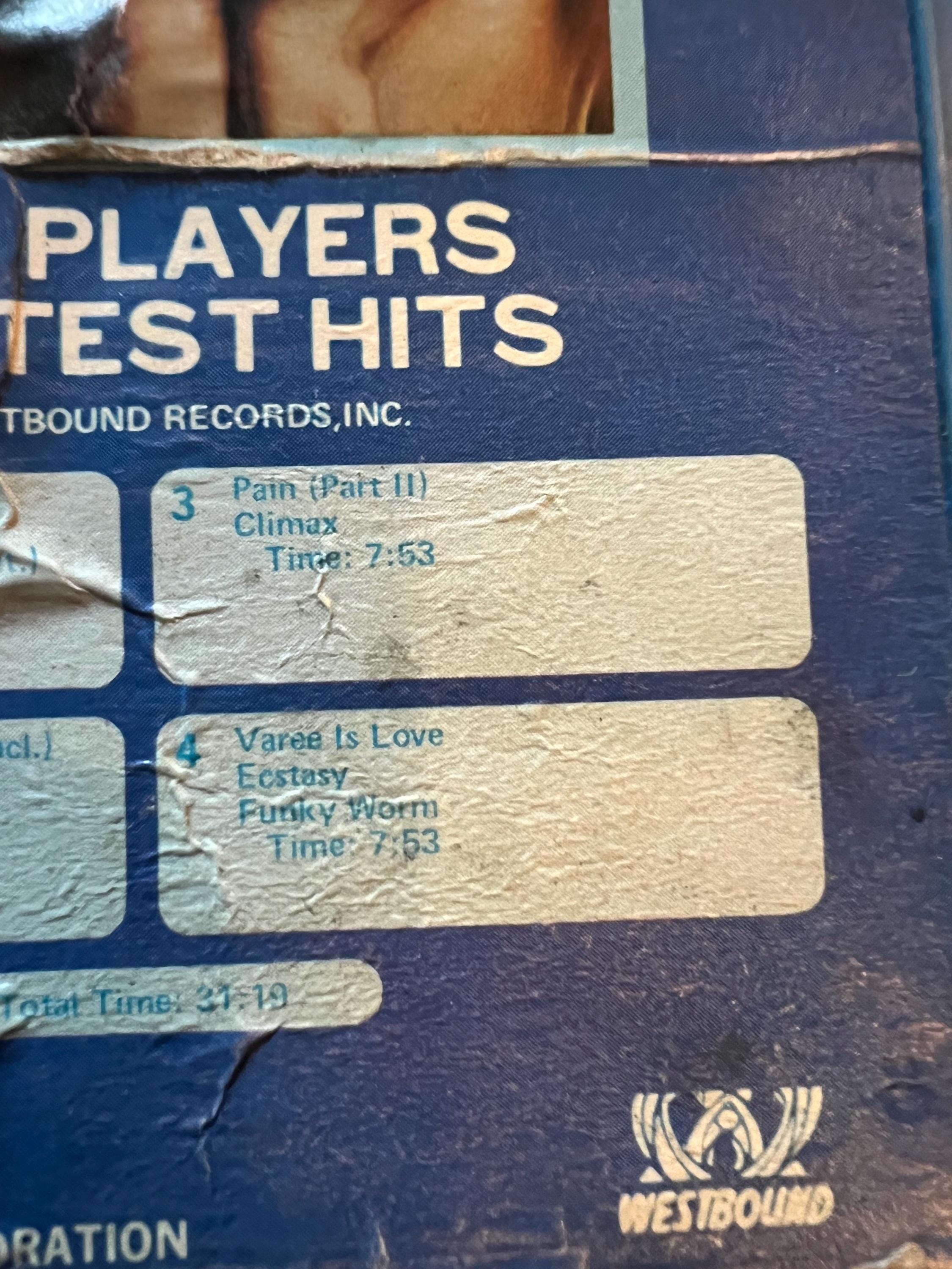 1975 Ohio Players Greatest Hits - Westbound Records 8-Track Tape