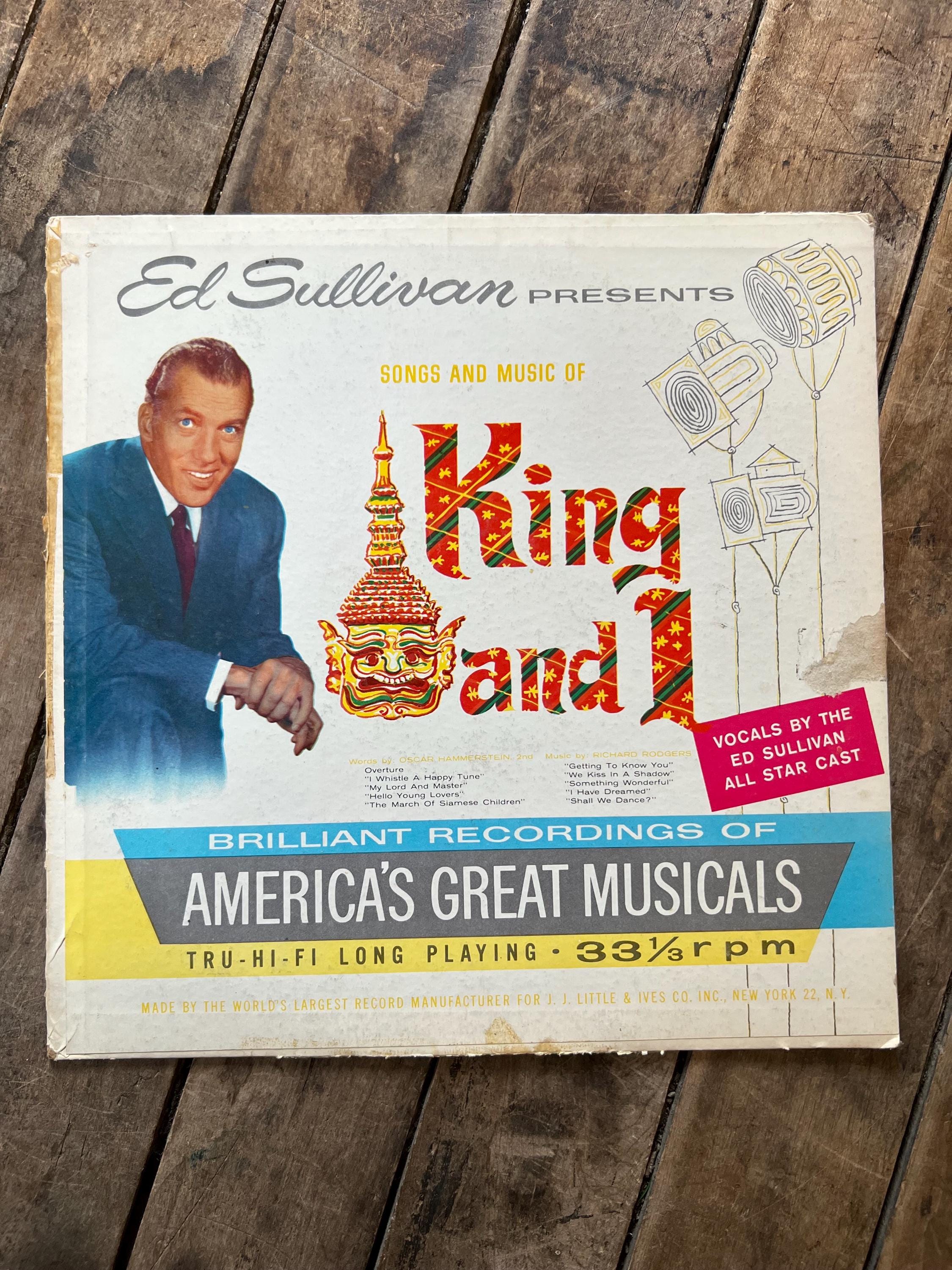Ed Sullivan Presents “The King and I” - 1960 Record - LP Vinyl Album