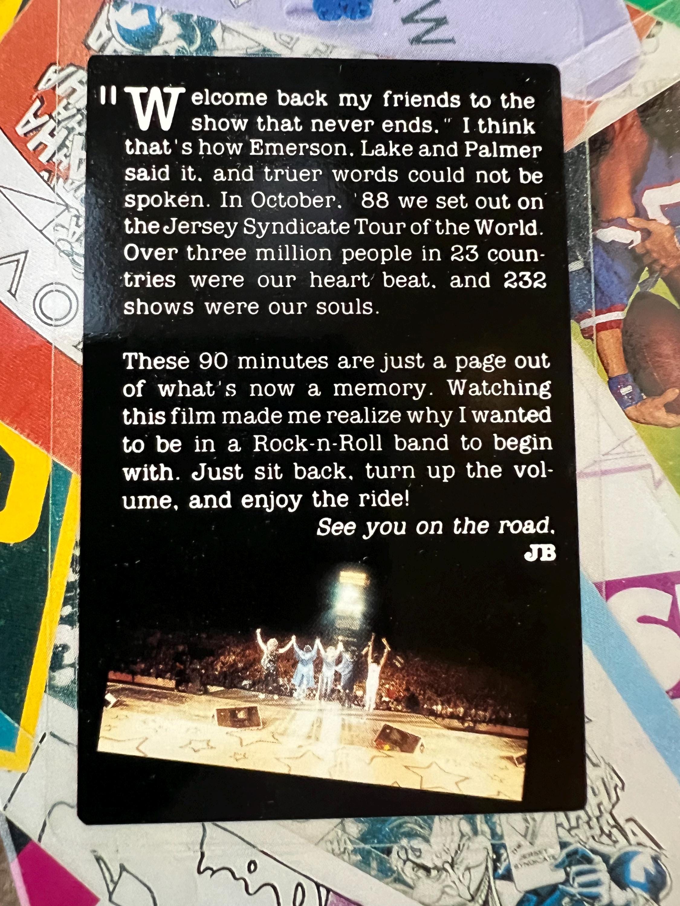 Bon Jovi - Access All Areas A Rock & Roll Odyssey ( 1990 VHS Movie )
