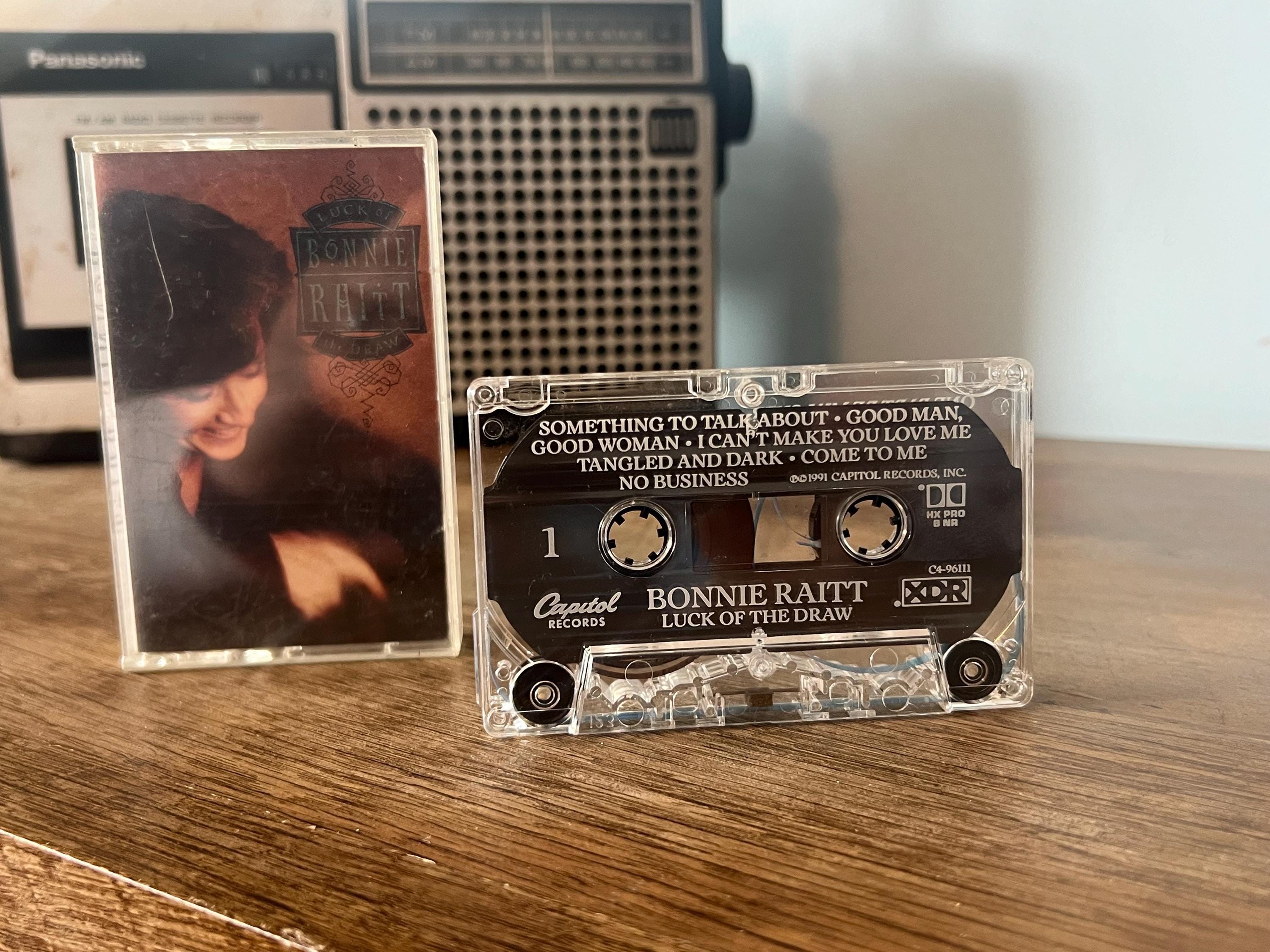 Vintage 1991 Bonnie Raitt Luck of the Draw Cassette Tape