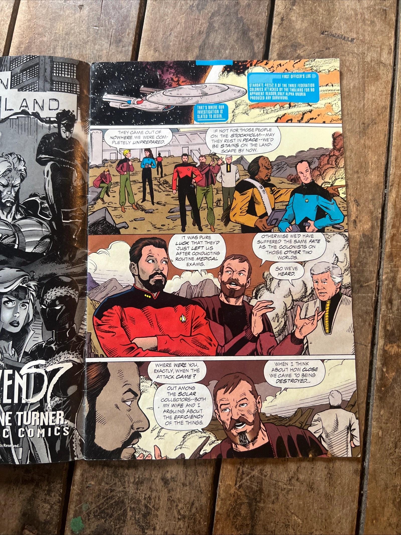 Star Trek: The Next Generation #72 Direct Edition (1995) DC Comics