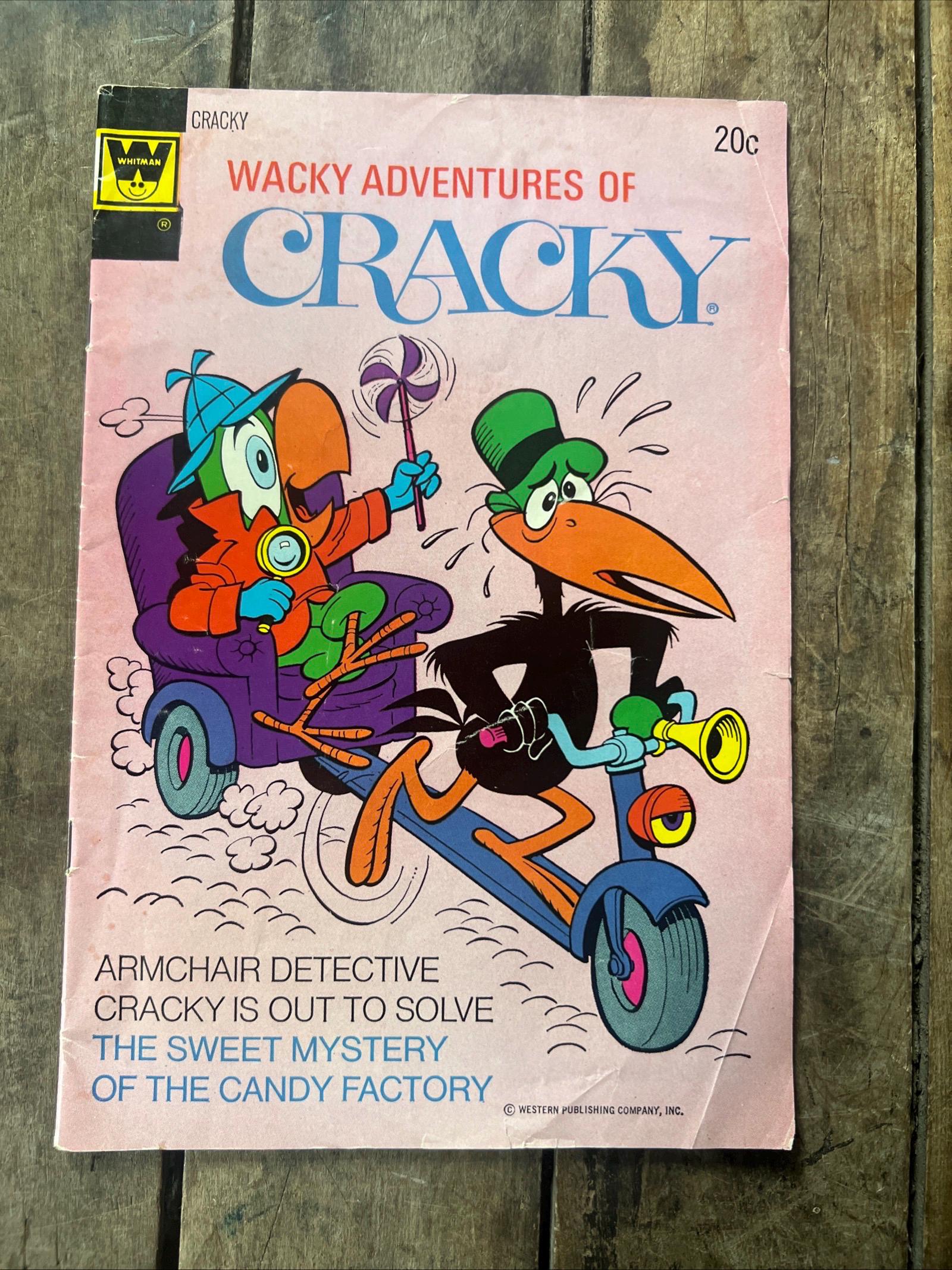 Wacky Adventures of Cracky #4 Comic Book - Whitman Variant (1973)