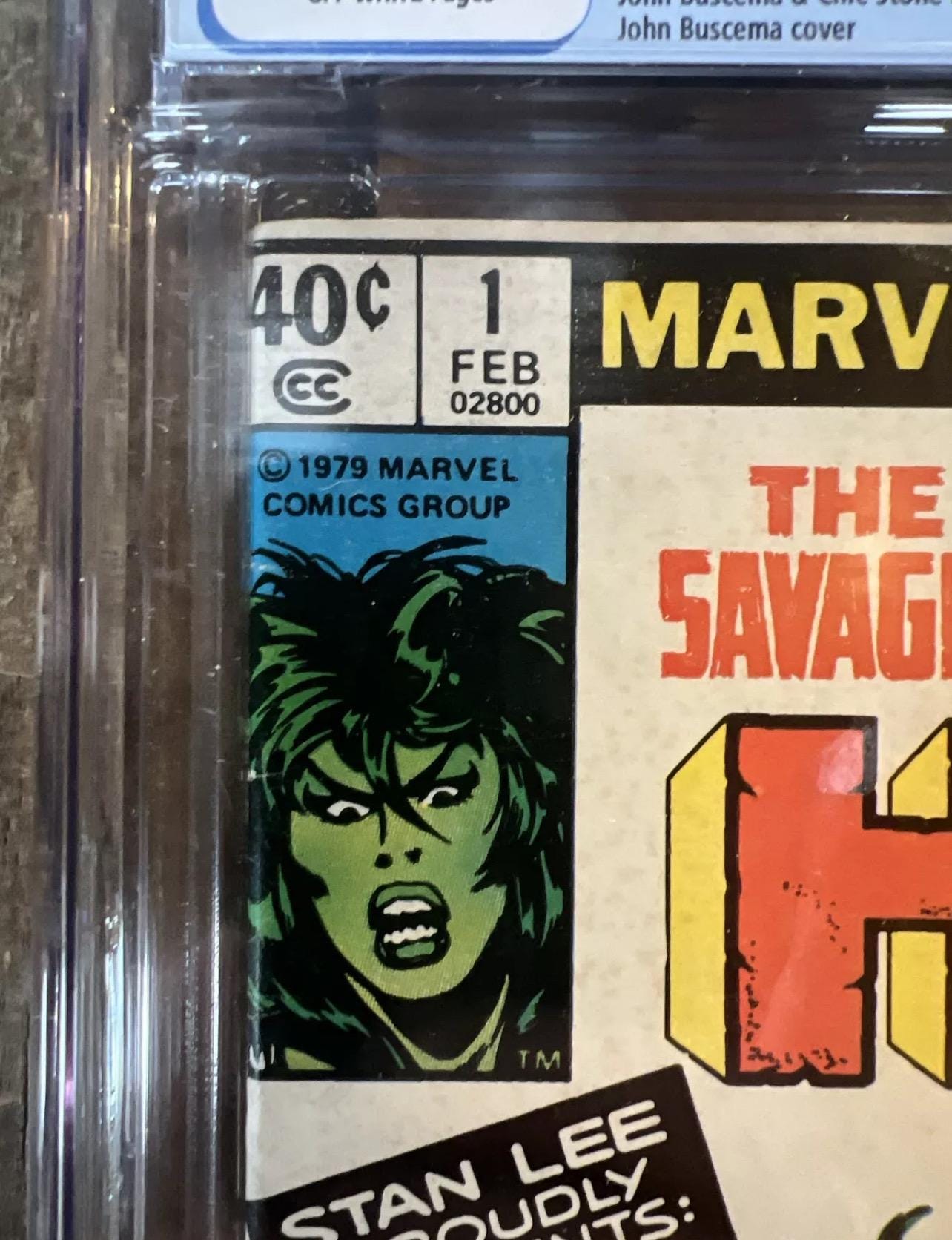 1980 The Savage SHE-HULK #1 - 1st Appearance - Marvel Comics - CGC Graded 4.5 - Key Issue