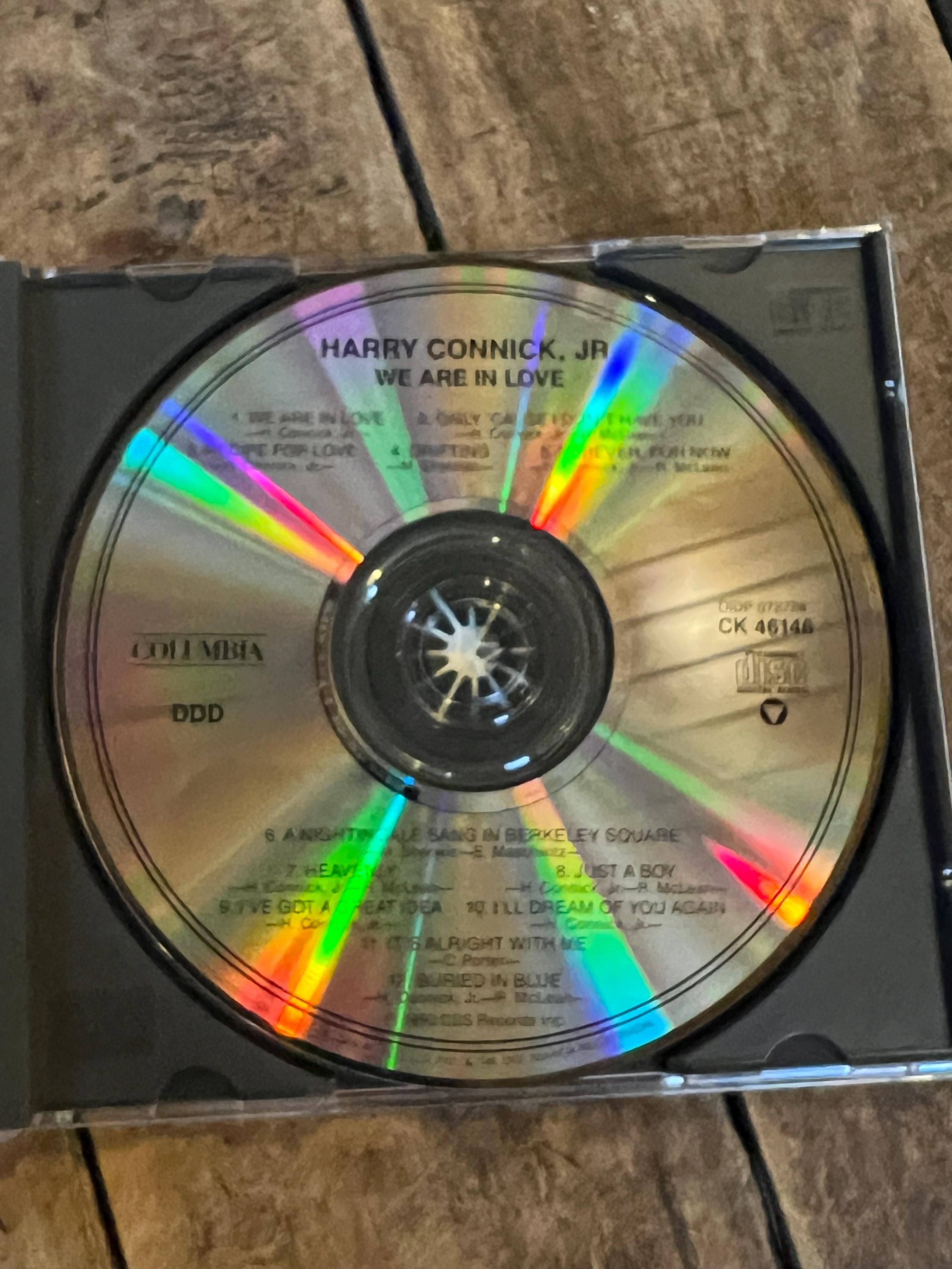 Harry Connick Jr “We Are In Love”  CD - 1990 Columbia Records