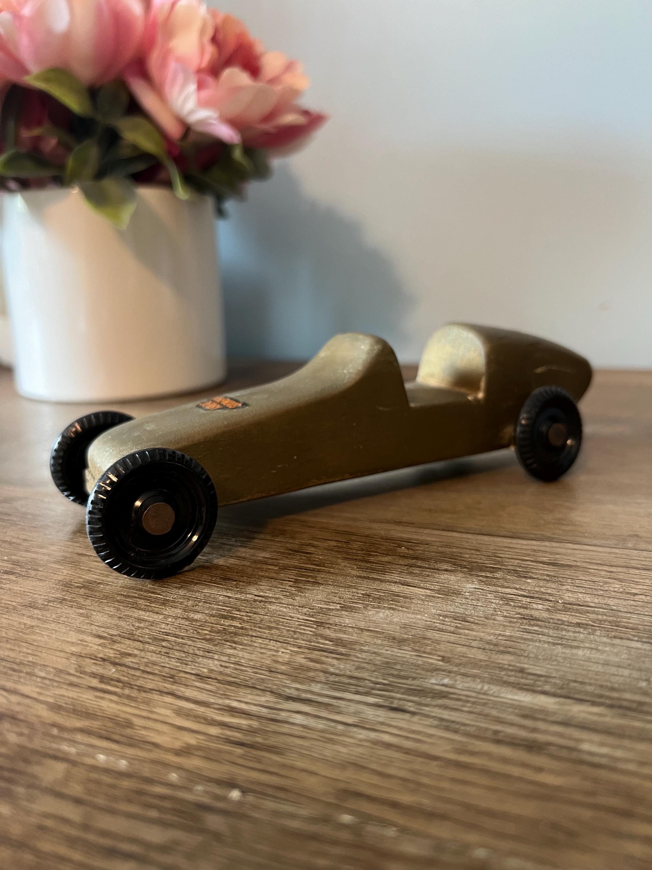 Vintage 1960s Pinewood Derby Race Car - Boy Scouts Boys Life Kit Car