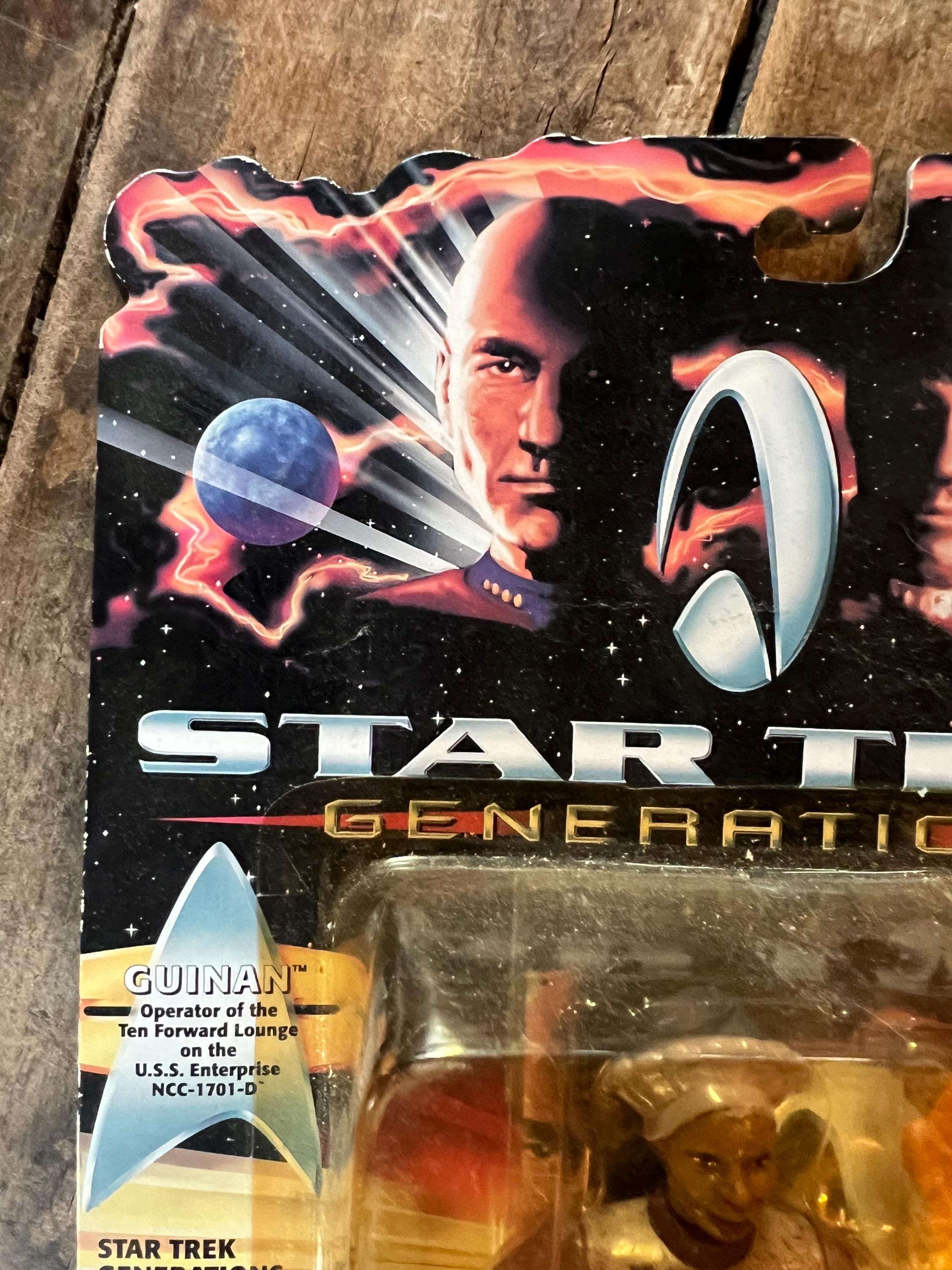 Vintage 1993 Star Trek Generations Guinan Action Figure - Sealed
