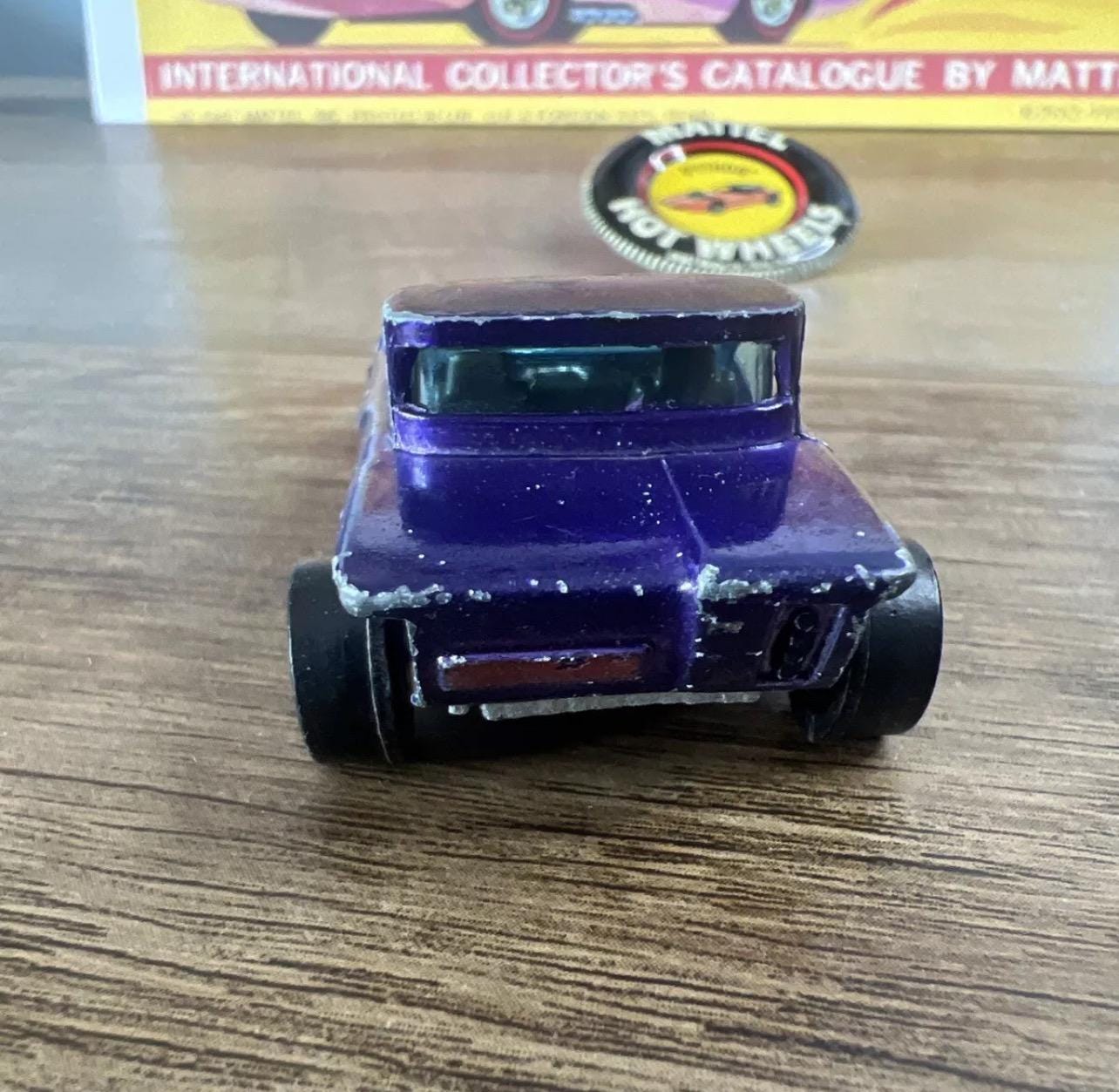Vintage 1967 Hot Wheels Redline Python - Sweet Sixteen - Die Cast Car & Collector’s Button