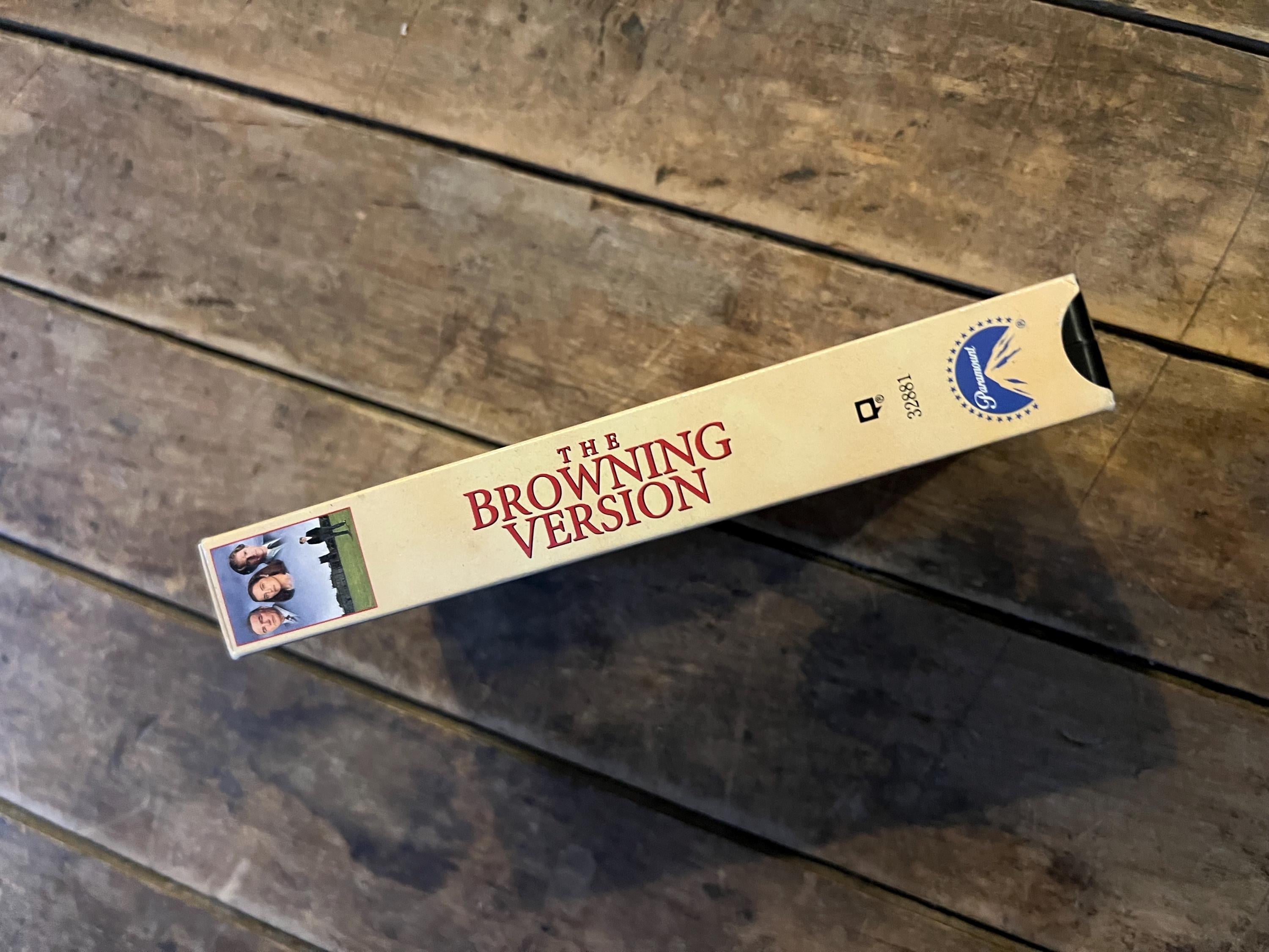 The Browning Version ( VHS 1994) Starring- Albert Finney & Matthew Modine
