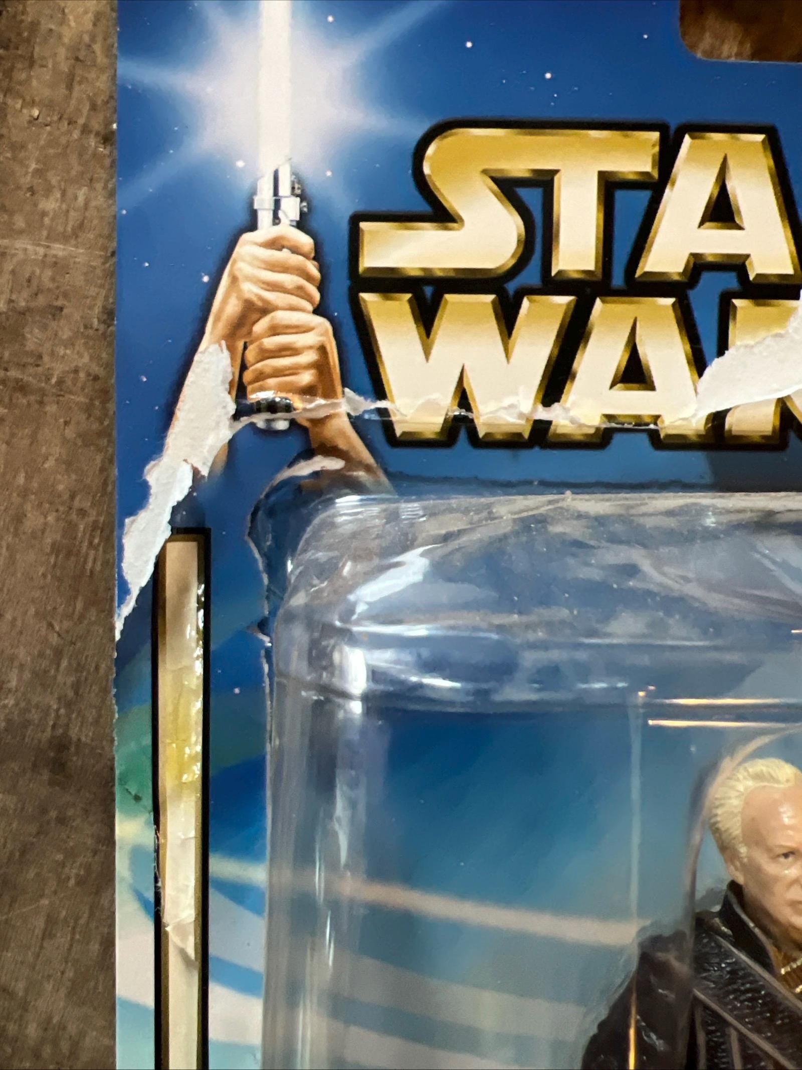 2002 Hasbro Star Wars - Attack of the Clones - Supreme Chancellor Palpatine Action Figure - Original Card - Star Wars Collectible