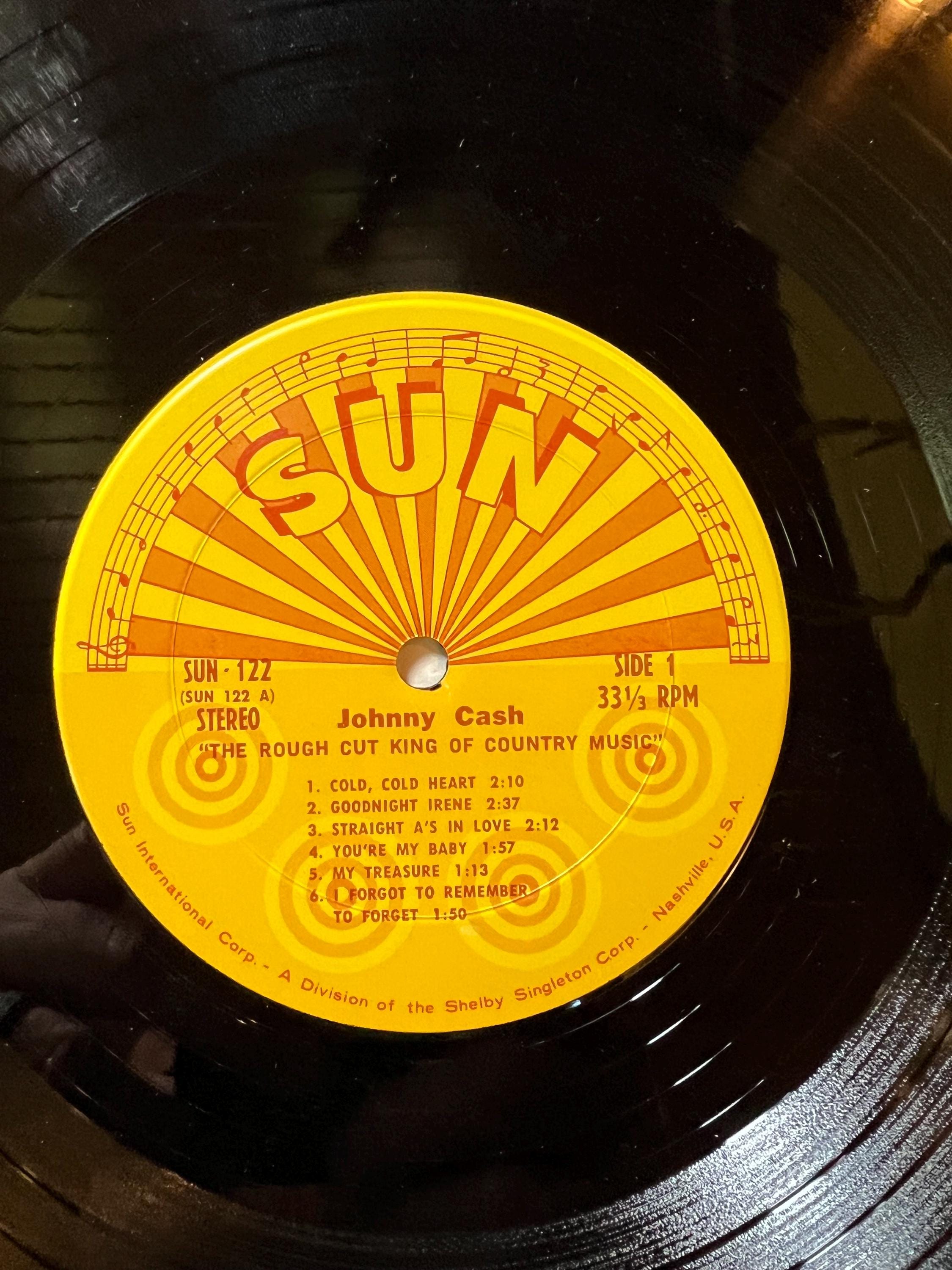 Johnny Cash - The Rough Cut King - 1970 Vinyl LP - Sun Records