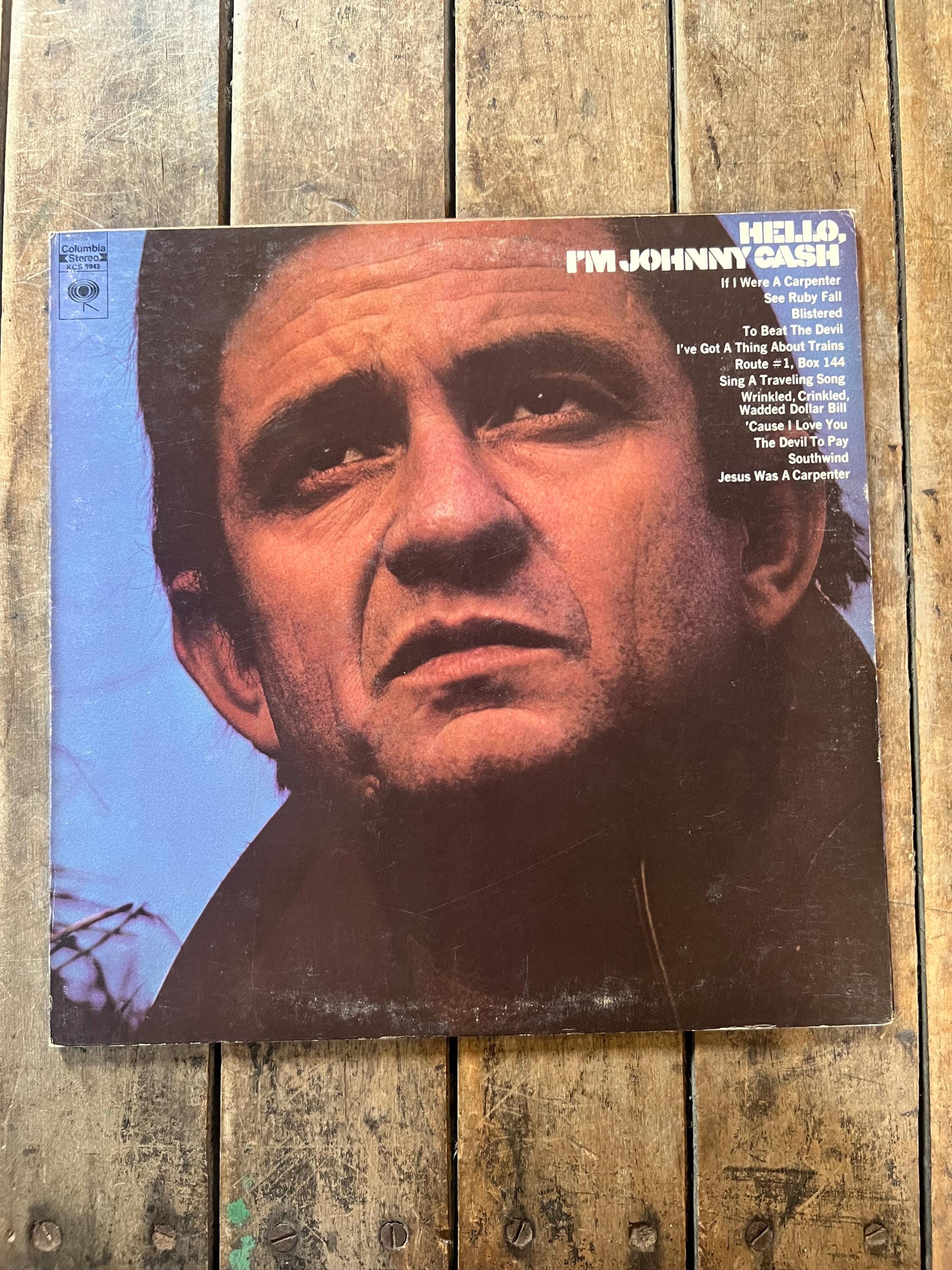 Johnny Cash “Hello, I’m Johnny Cash” - Retro Vinyl  - 1970 Original LP Record - Columbia Records - Country