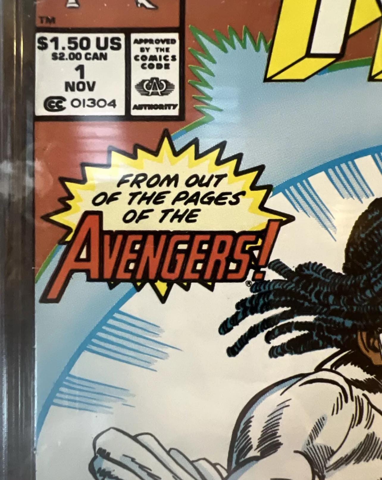 1989 CAPTAIN MARVEL v2 #1 ( Monica Rambeau ) - Marvel Comics - CGC Graded 9.2 - key issue