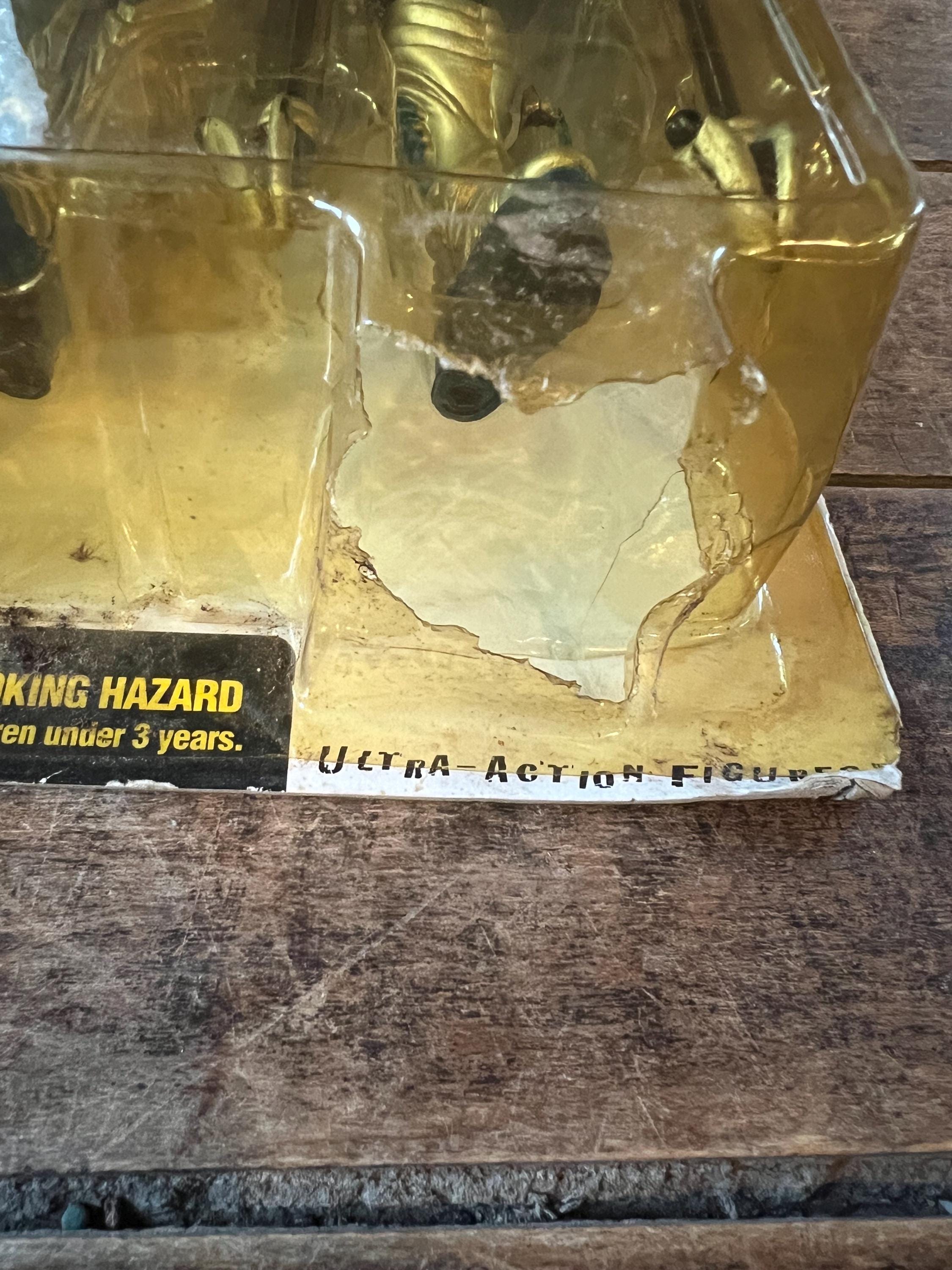 Vintage 1998 KISS Psycho Circus Ace Frehley 'The Stiltman' Action Figure (MOC)