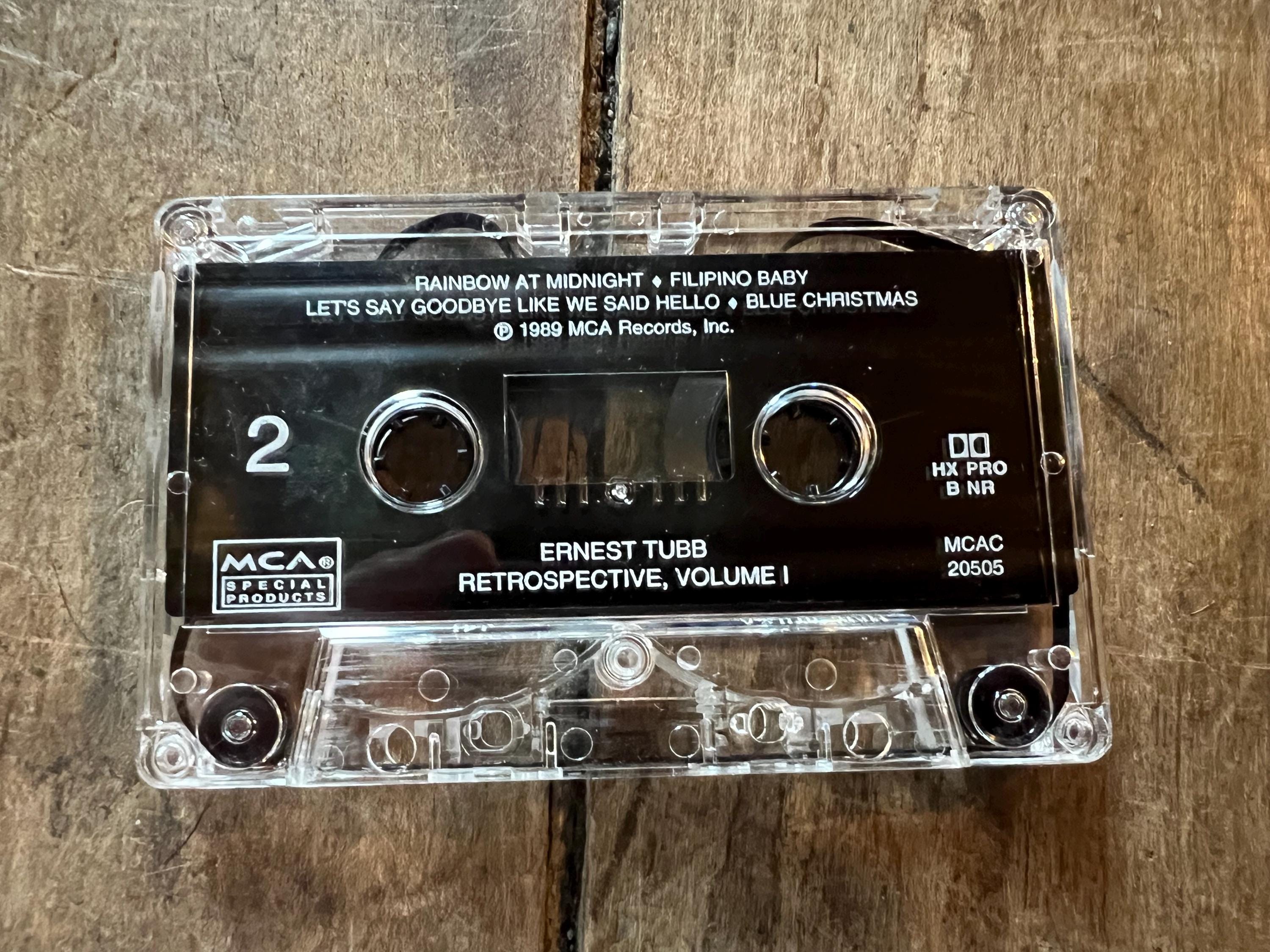 Ernest Tubb Retrospective Vol. 1 Cassette Tape - 1987 MCA Country Music