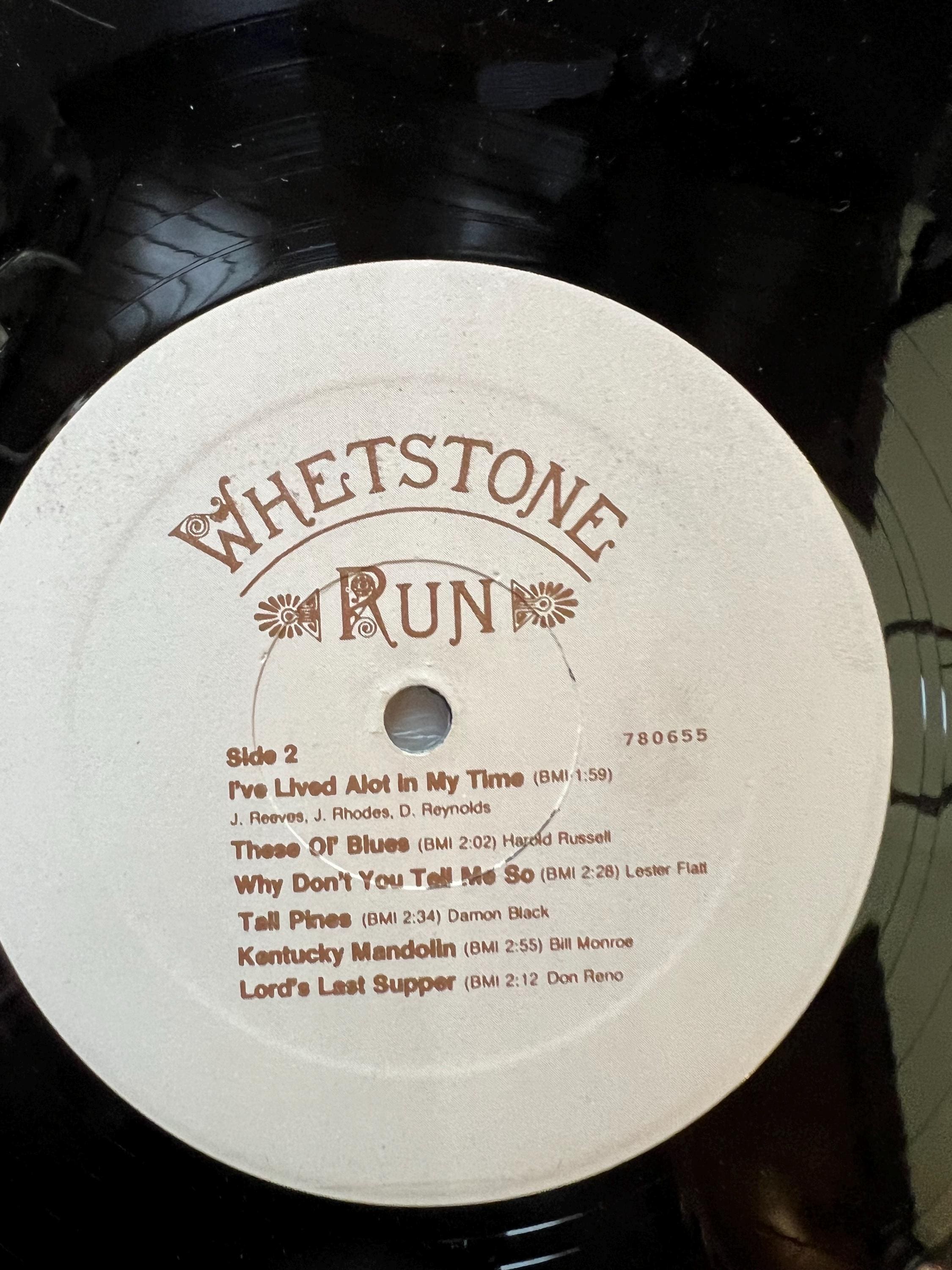 BLUEGRASS by Whetstone Run - 1978 Lemco Records - LP Vinyl Album