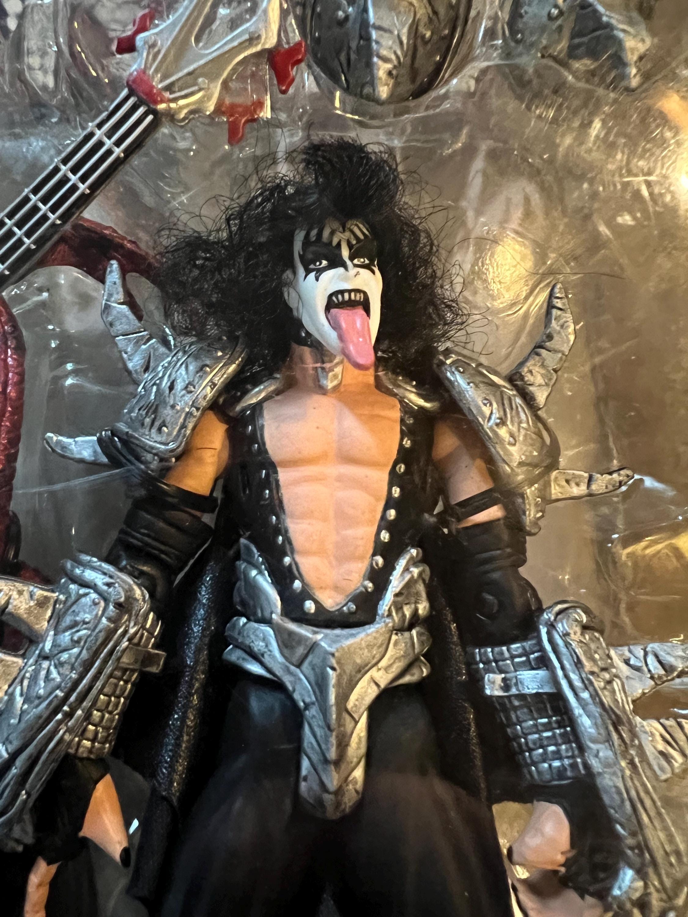 Vintage 1997 KISS Gene Simmons Ultra Action Figure - McFarlane Toys MOC