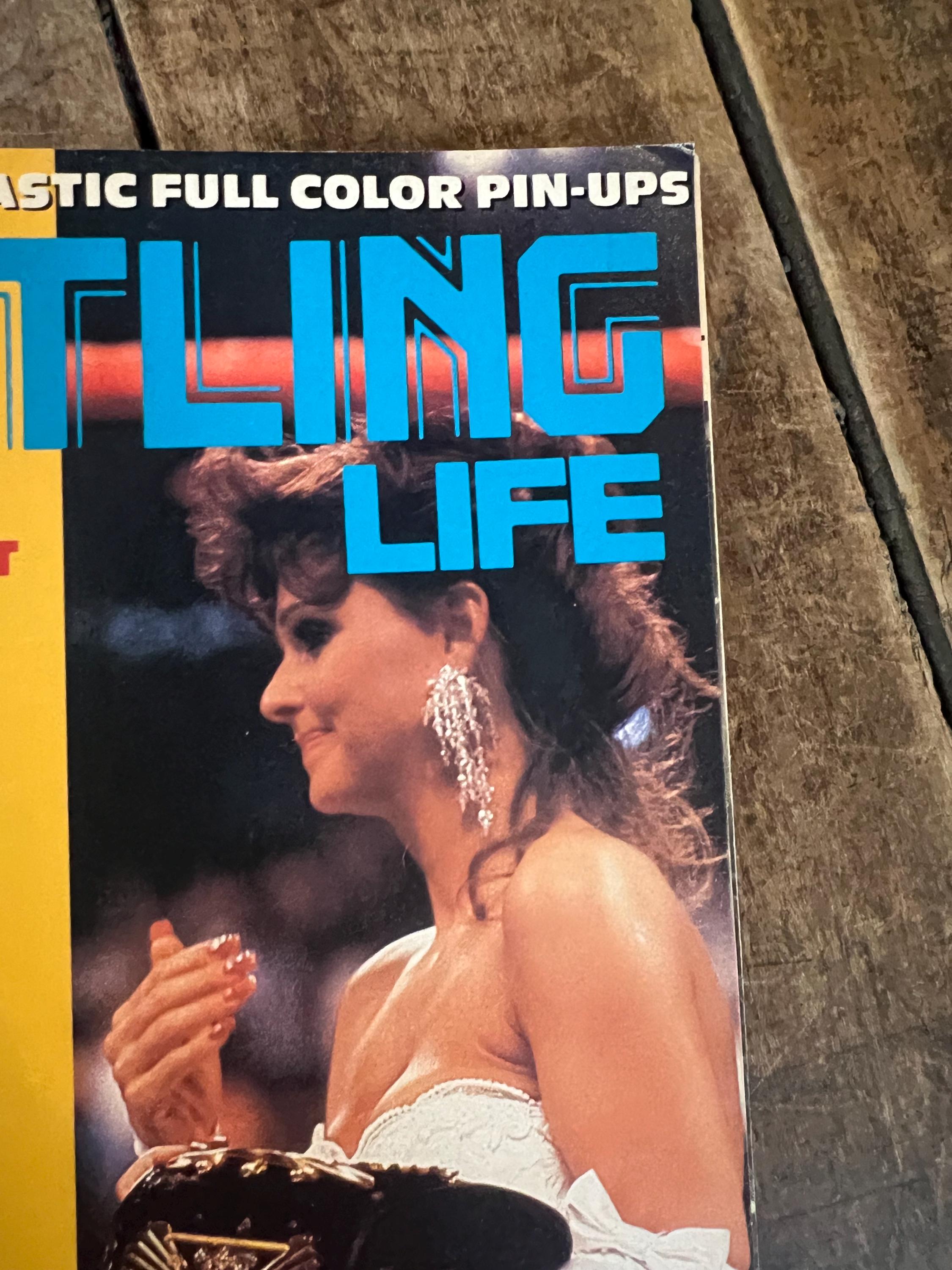 Wrestling Life Magazine  - October 1988 - WWF WWE - Macho Man & Miss Elizabeth