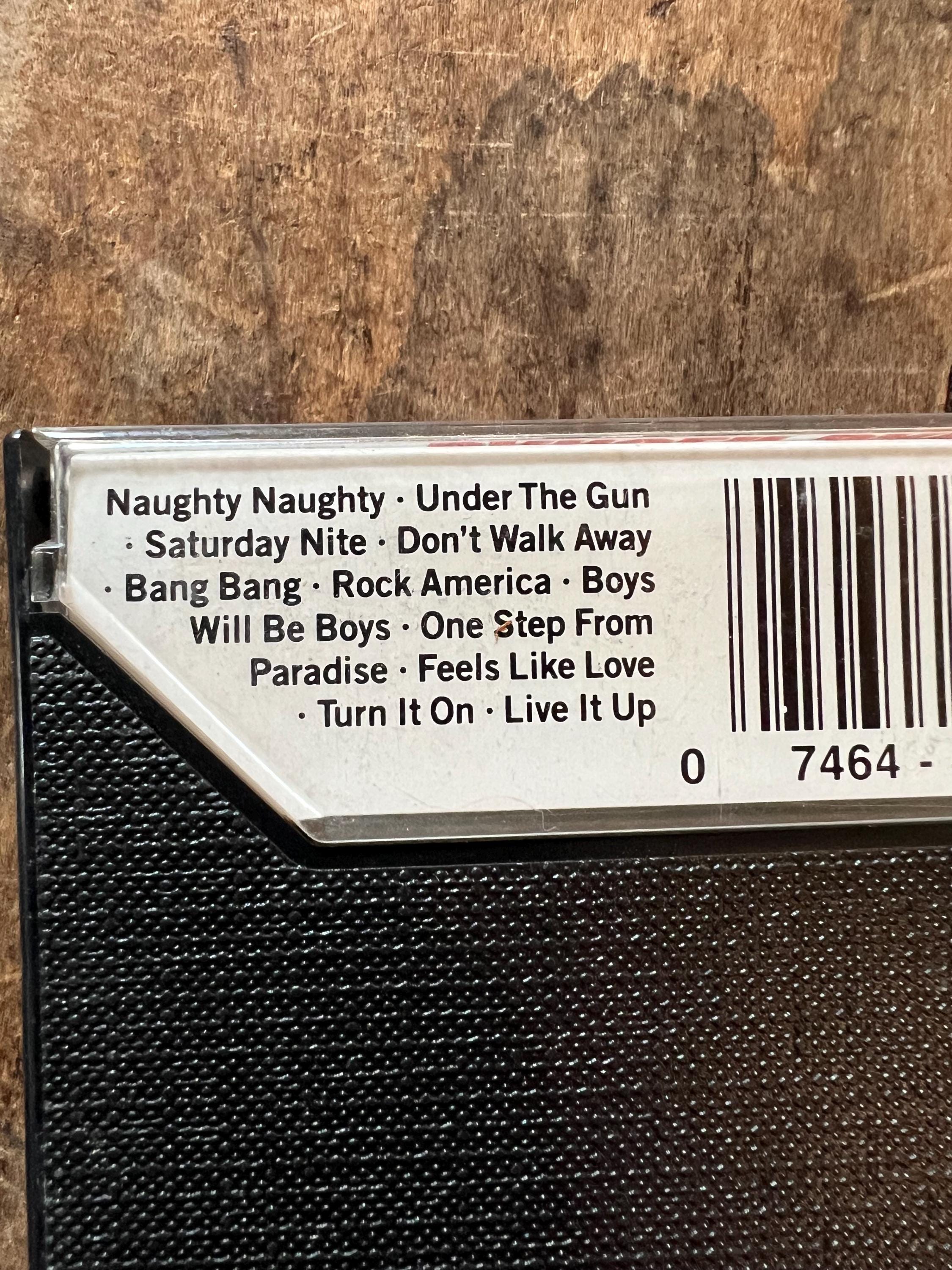 1989 DANGER DANGER Cassette Tape - Imagine Records - Glam Hard Rock