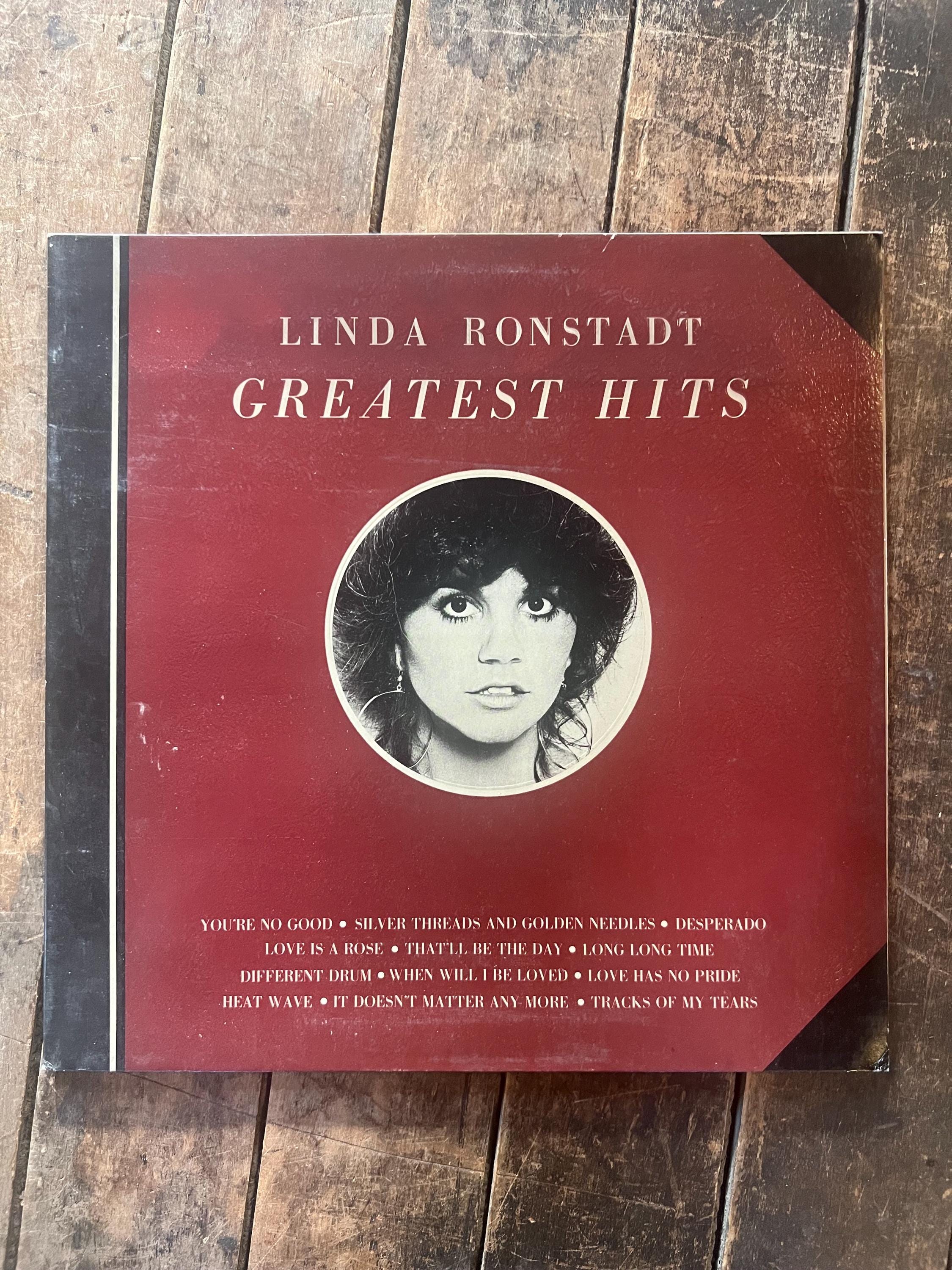Vintage 1976 Linda Ronstadt Greatest Hits LP Record - Asylum Records
