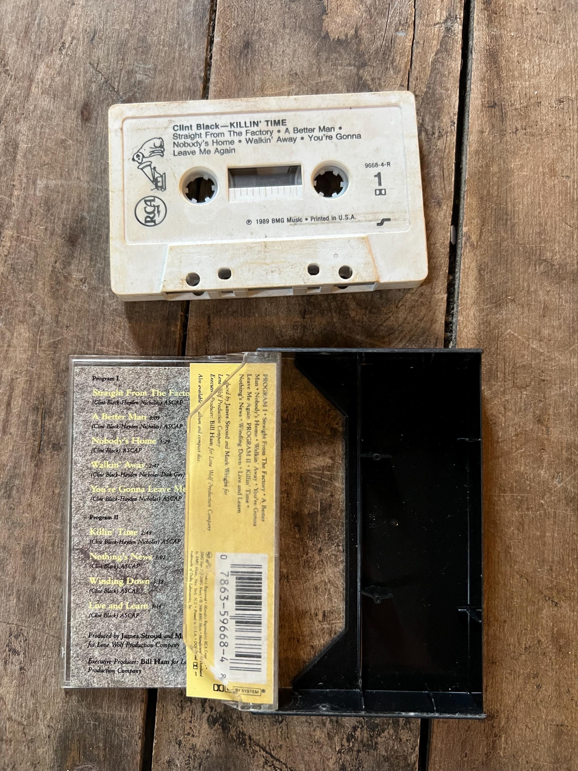 Clint Black "Killn’ Time" Cassette Tape - 1989 RCA Records