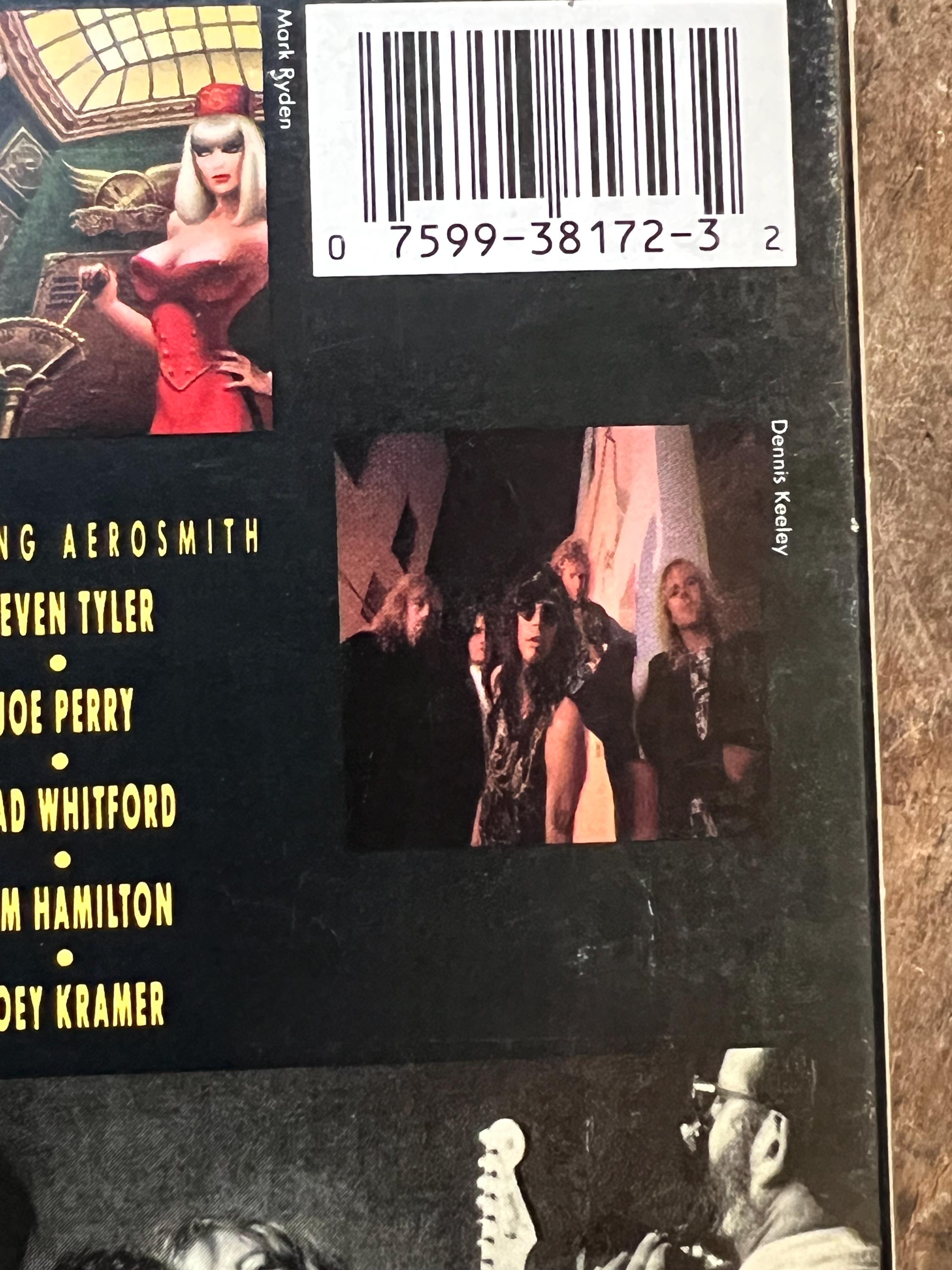 AEROSMITH “Things That Go Pump In The Night” ( VHS Movie) Original Uncensored Versions