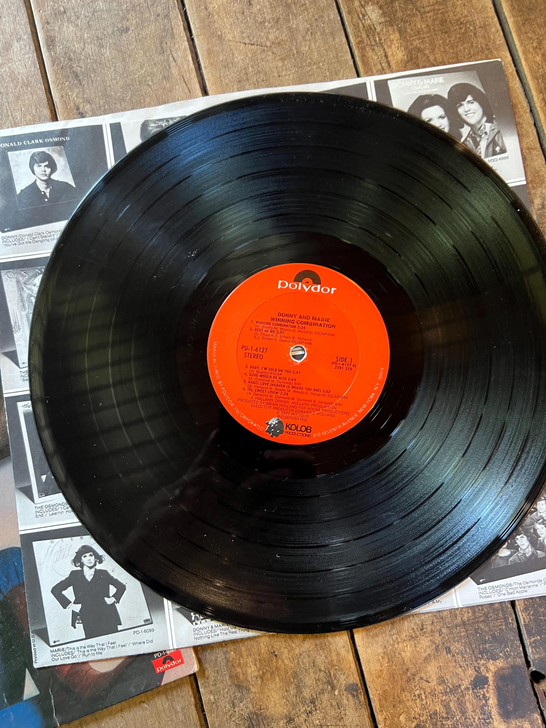 Donny & Marie "Winning Combination" LP - 1977 Polydor Retro Vinyl Record