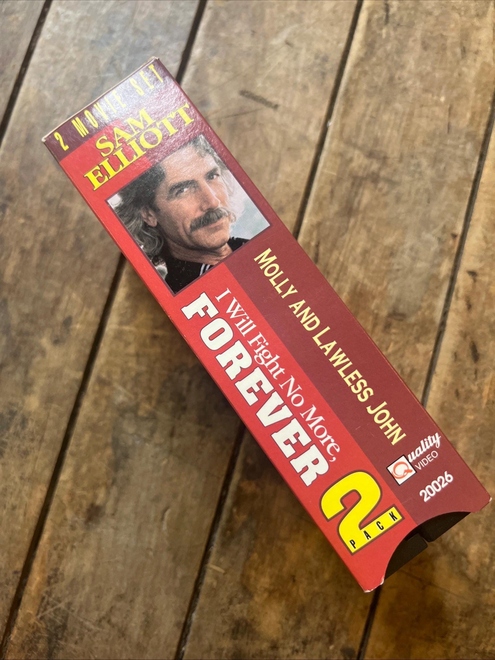 Sam Elliot VHS Box Set: Molly and Lawless John, I Will Fight No More