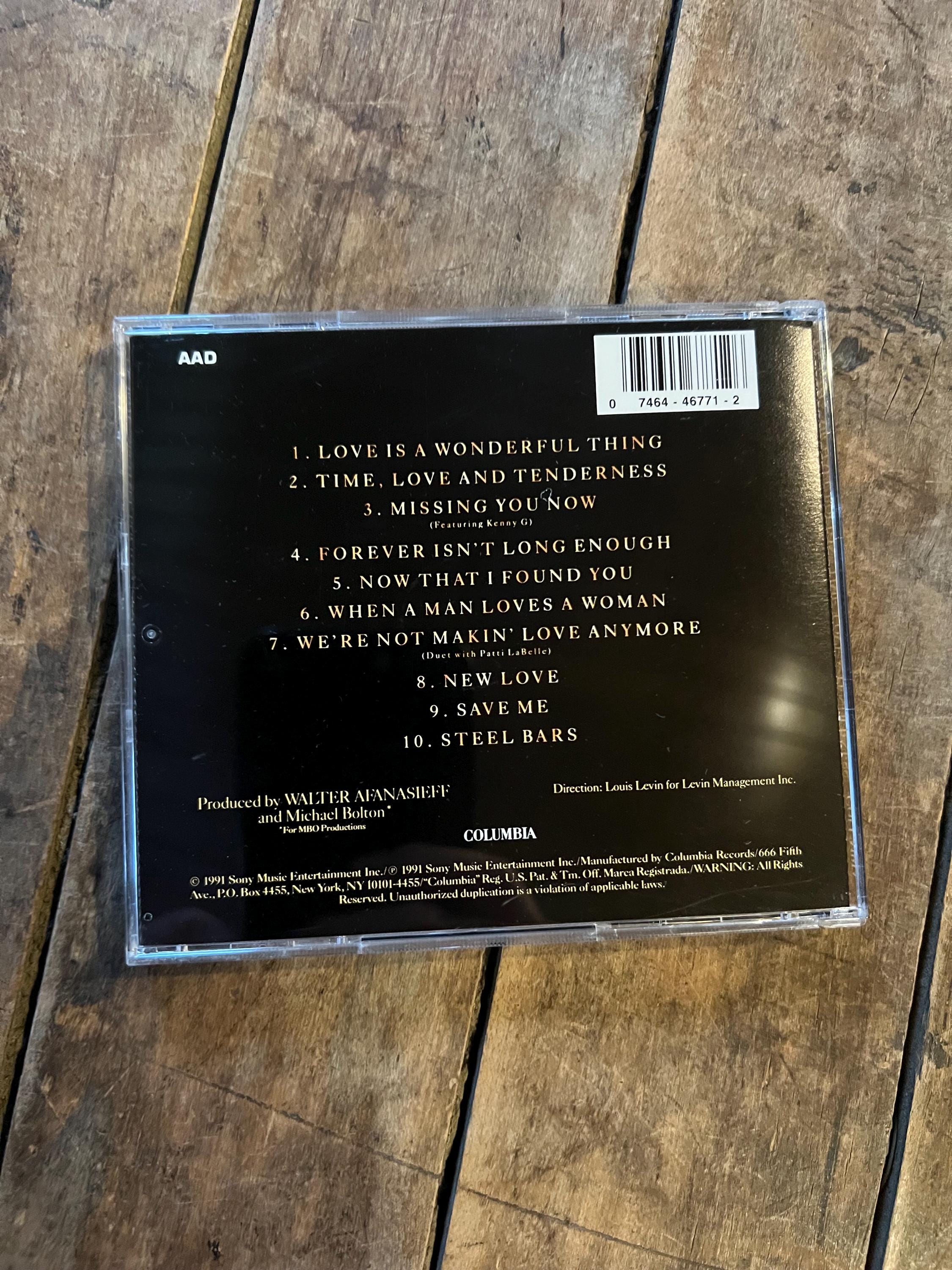 Michael Bolton “Time, Love & Tenderness ” CD - 1991 Columbia Records