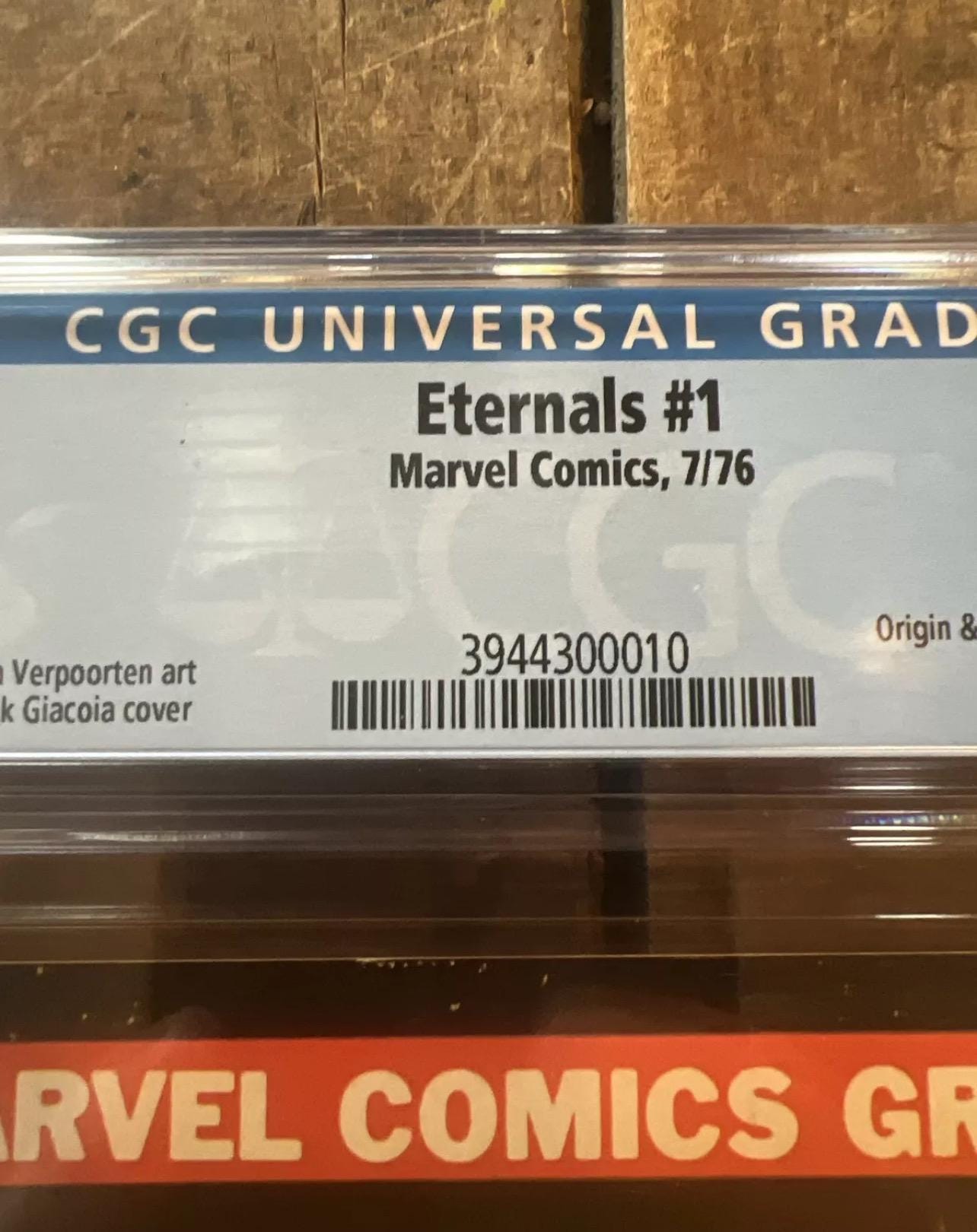 The Eternals #1 (1976) CGC 5.5 – Jack Kirby, First Appearance