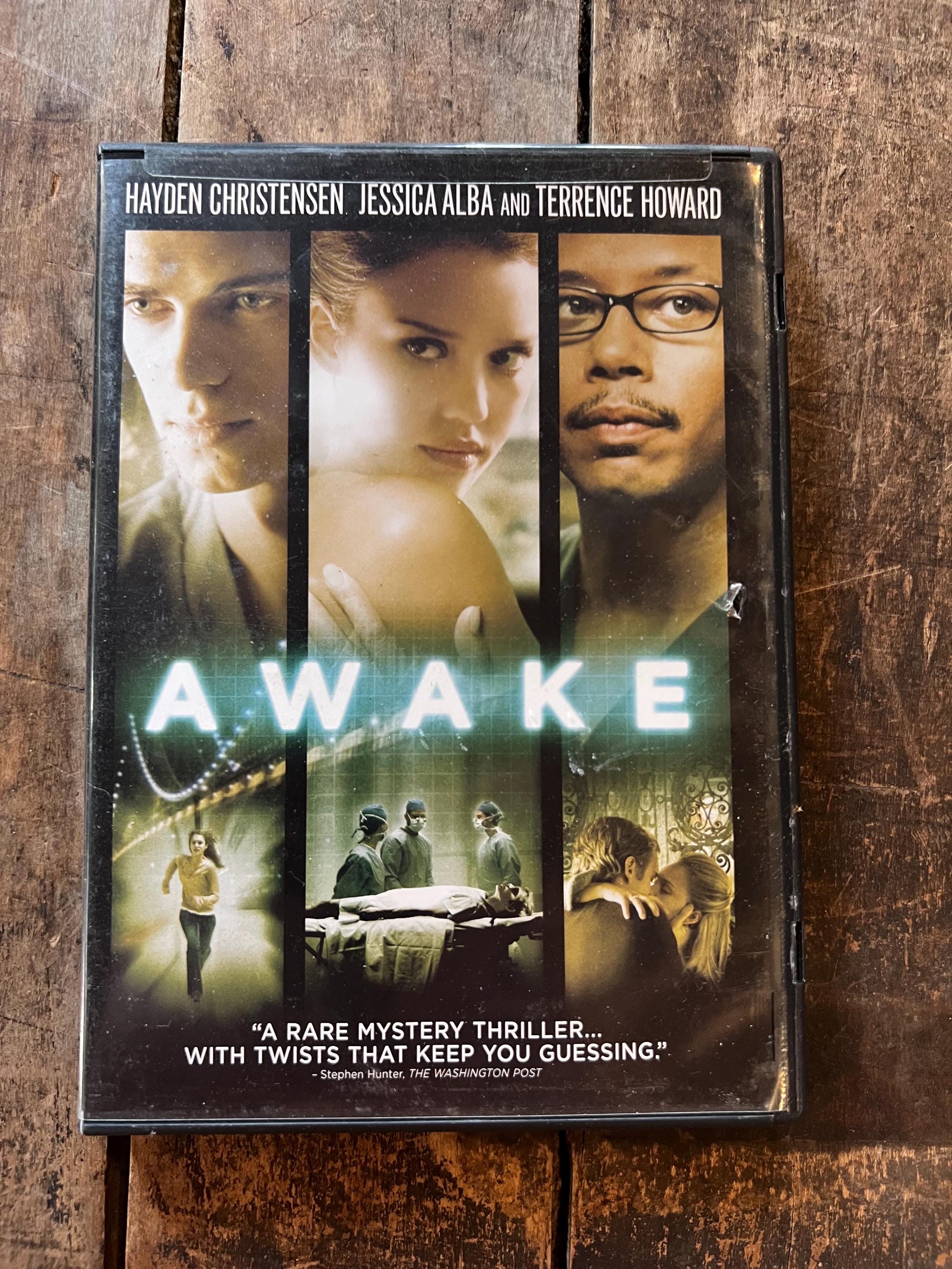 AWAKE ( DVD )  Crime / Thriller Starring Jessica Alba & Terrance Howard