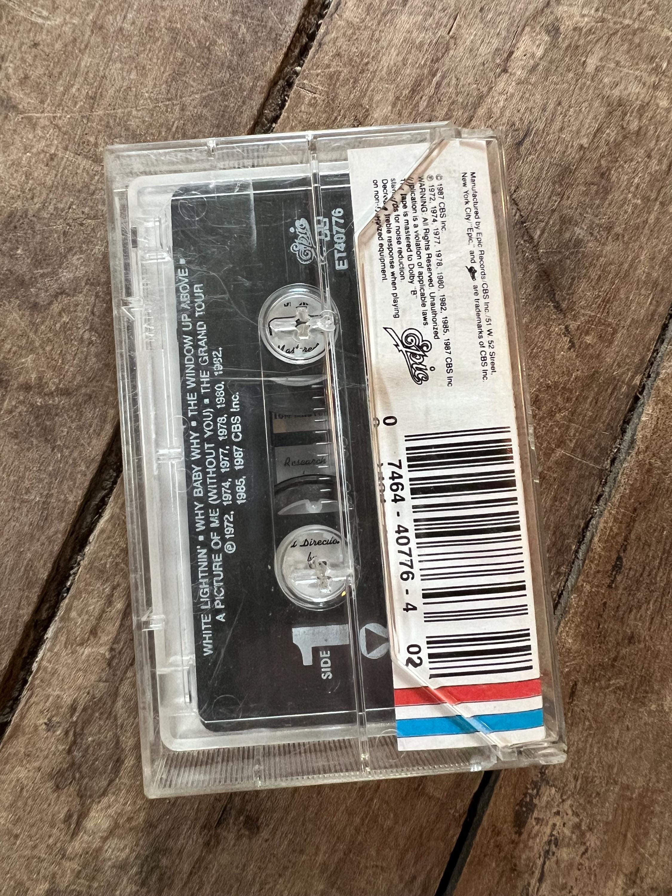 1987 George Jones Super Hits Cassette Tape - Epic Records - Country Music