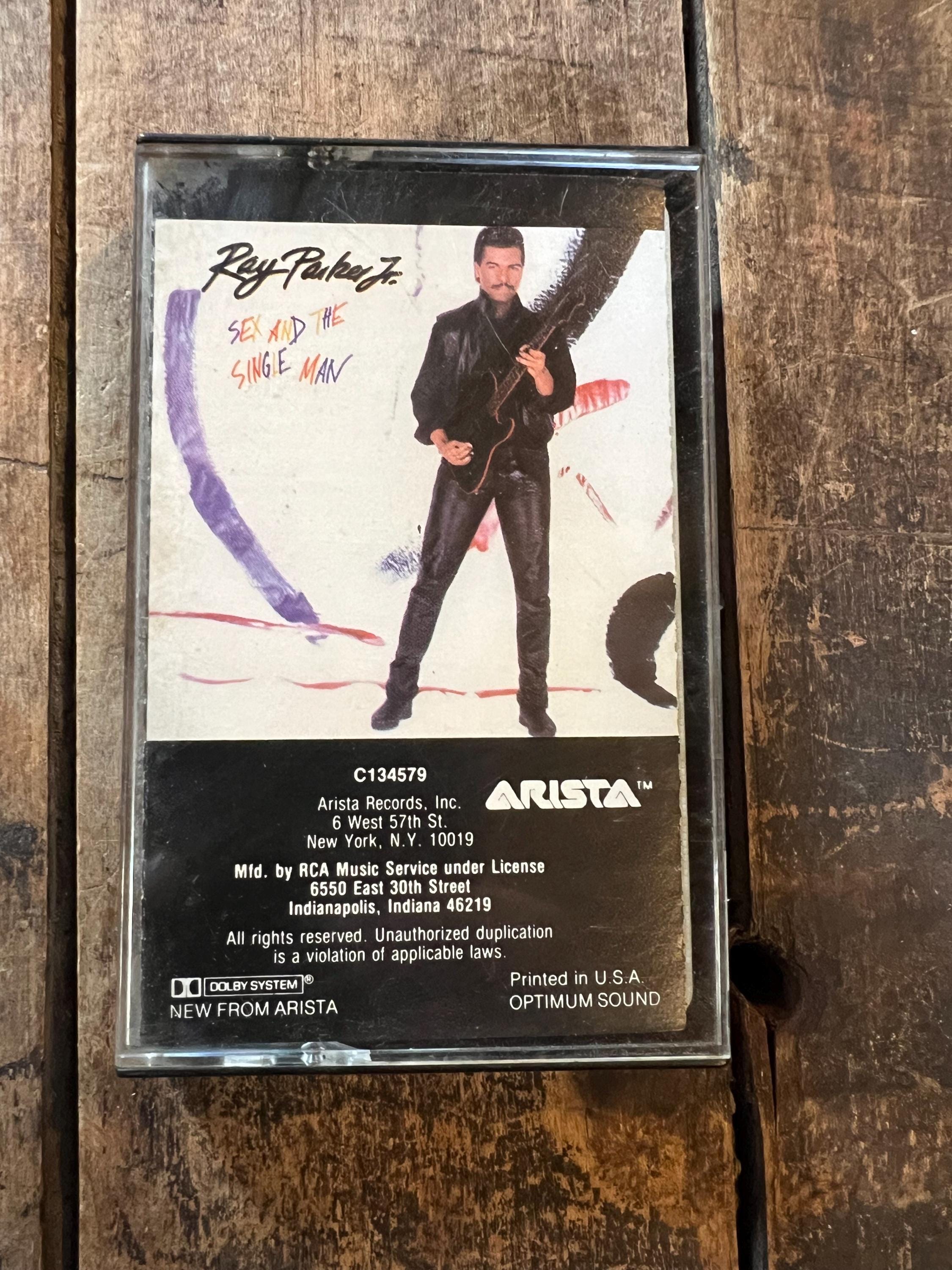 1985 Ray Parker Jr  “Sex and the Single Man” Cassette Tape - Arista Records