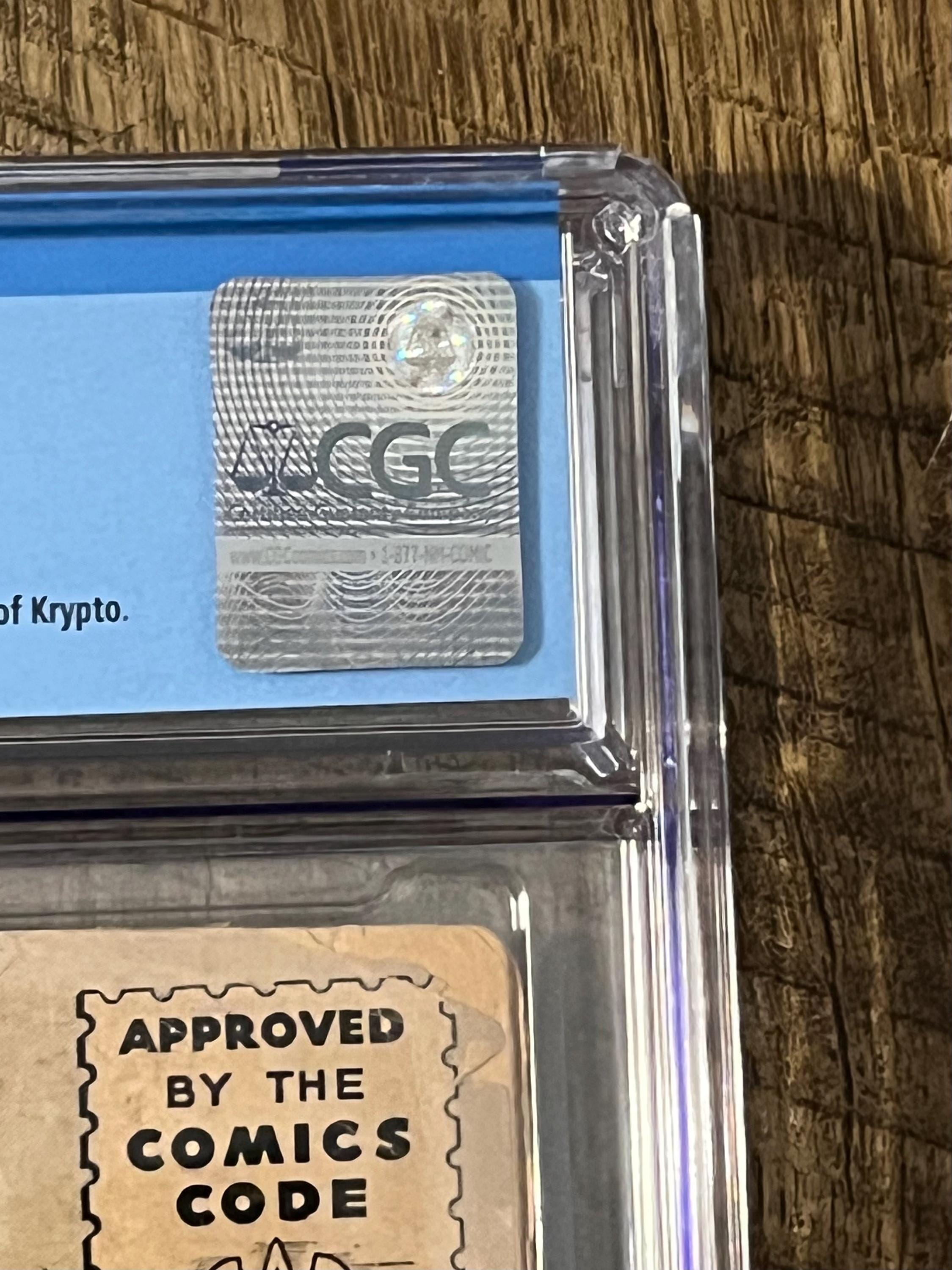 Vintage 1955 Adventure Comics #214: Krypto the Superdog (CGC 1.8)