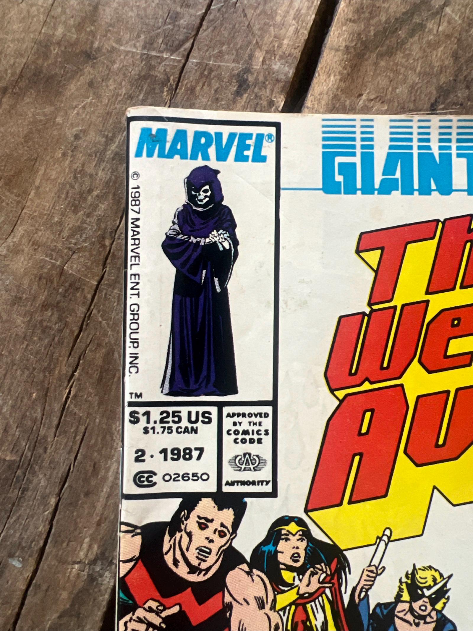 West Coast Avengers Annual #2 Newsstand Edition (1987) Marvel Comics Giant Sized Annual