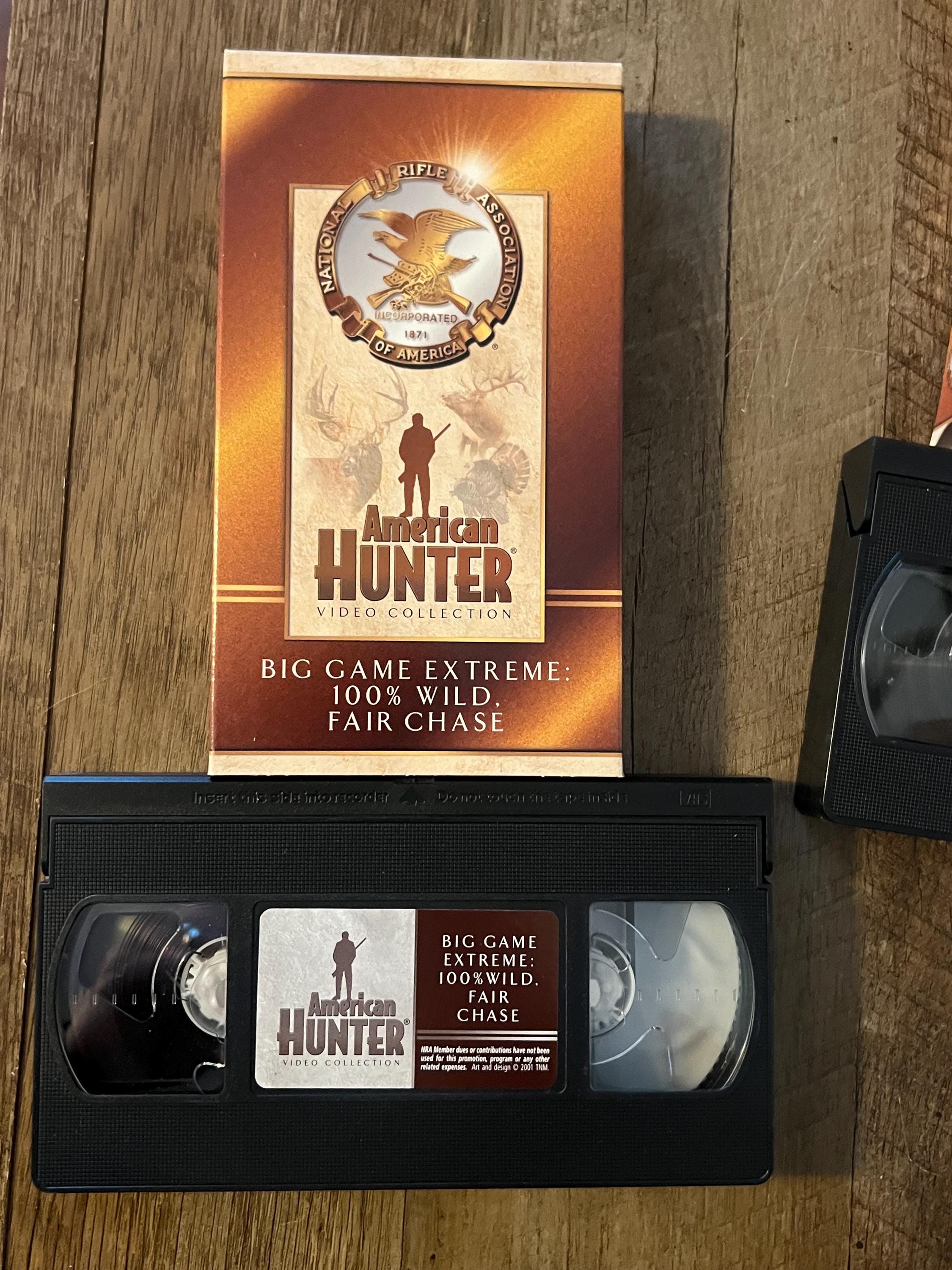 NRA American Hunter Video Collection 2 Movie Set ( VHS 2001)