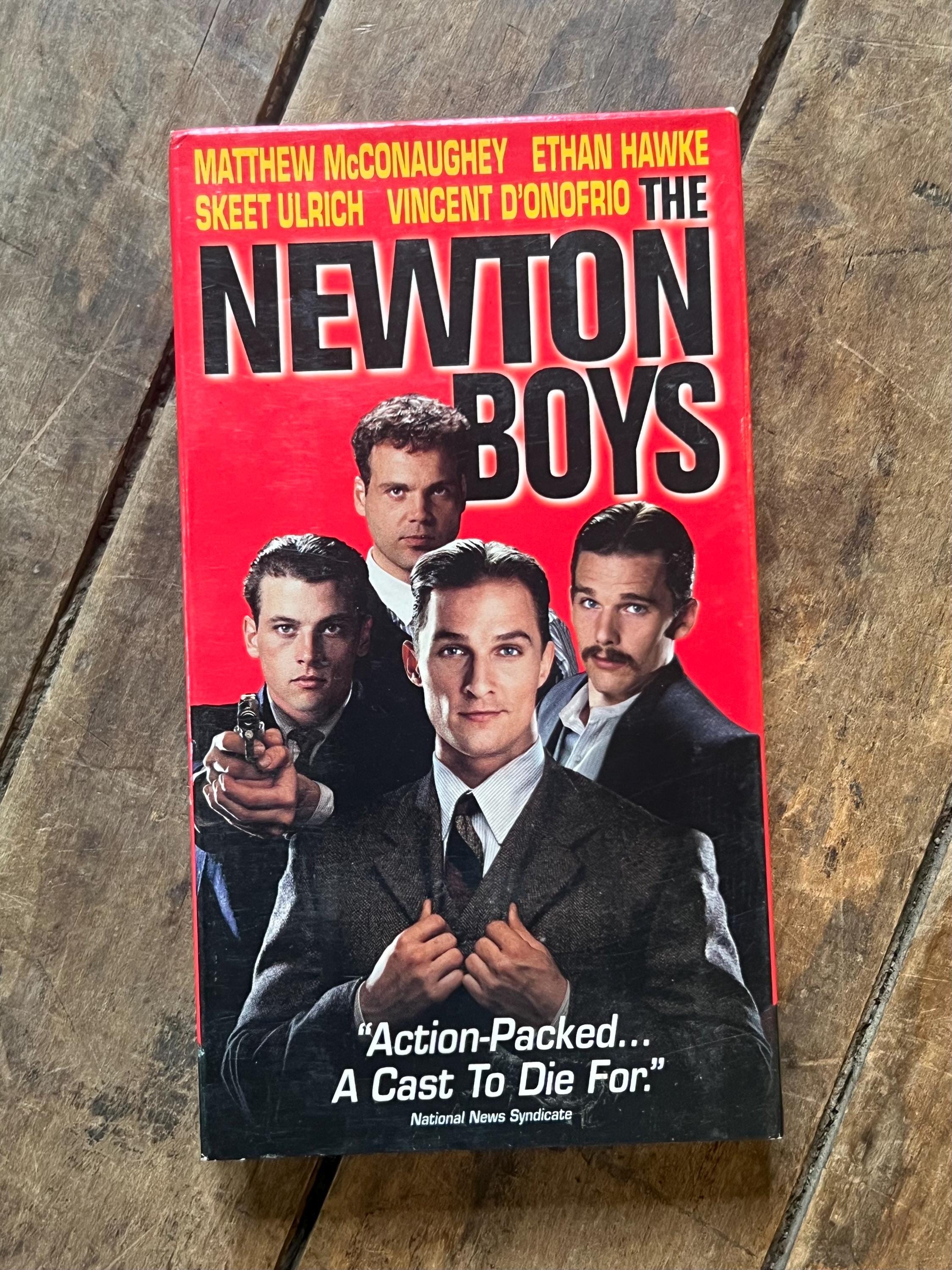 NEWTON BOYS - VHS Movie ( 1998 ) - Starring Mathew McConaughey & Ethan Hawke