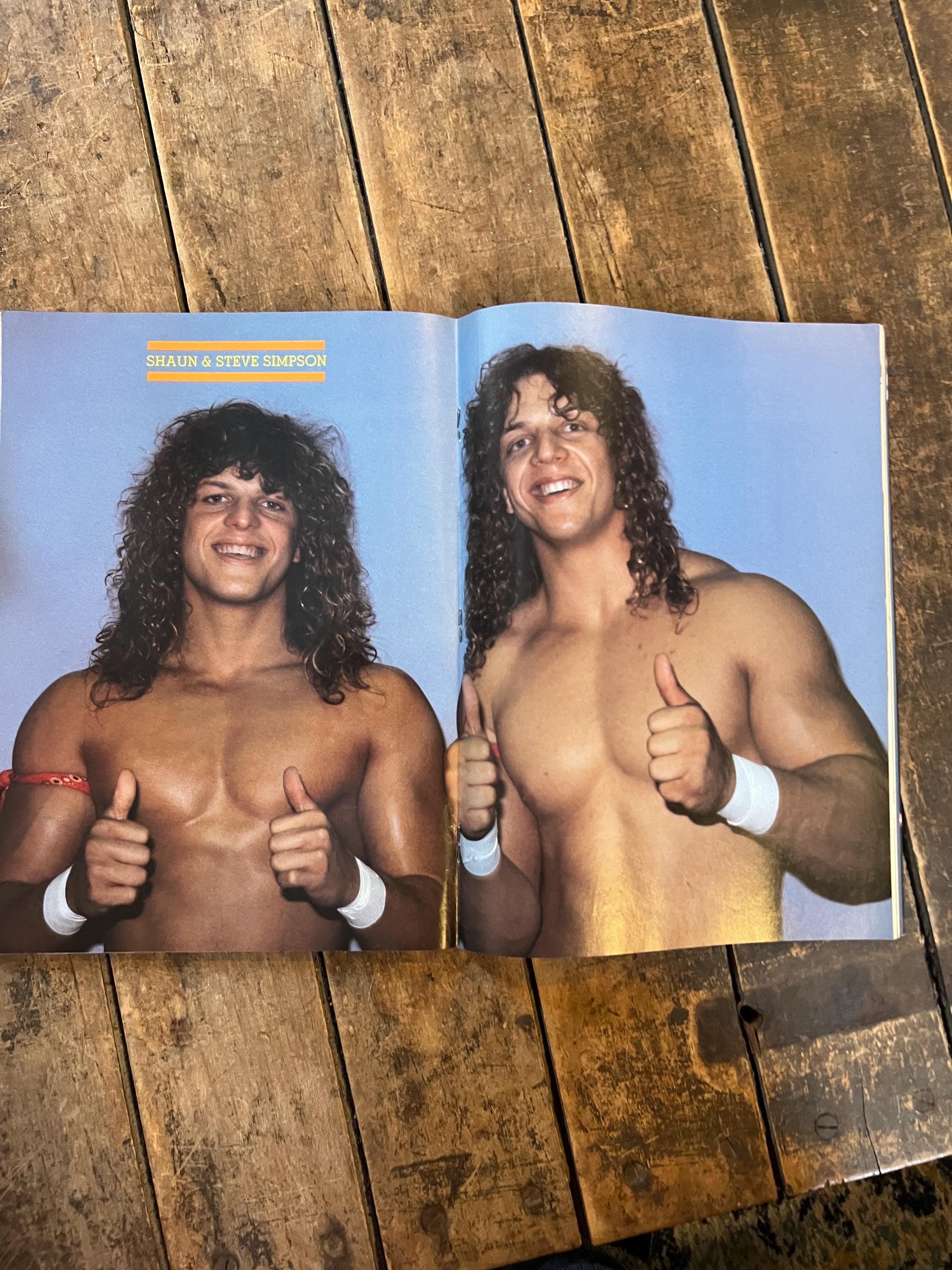 Wrestling All Stars Magazine  - August 1988 - WWF WWE - Hulk Hogan & Macho Man