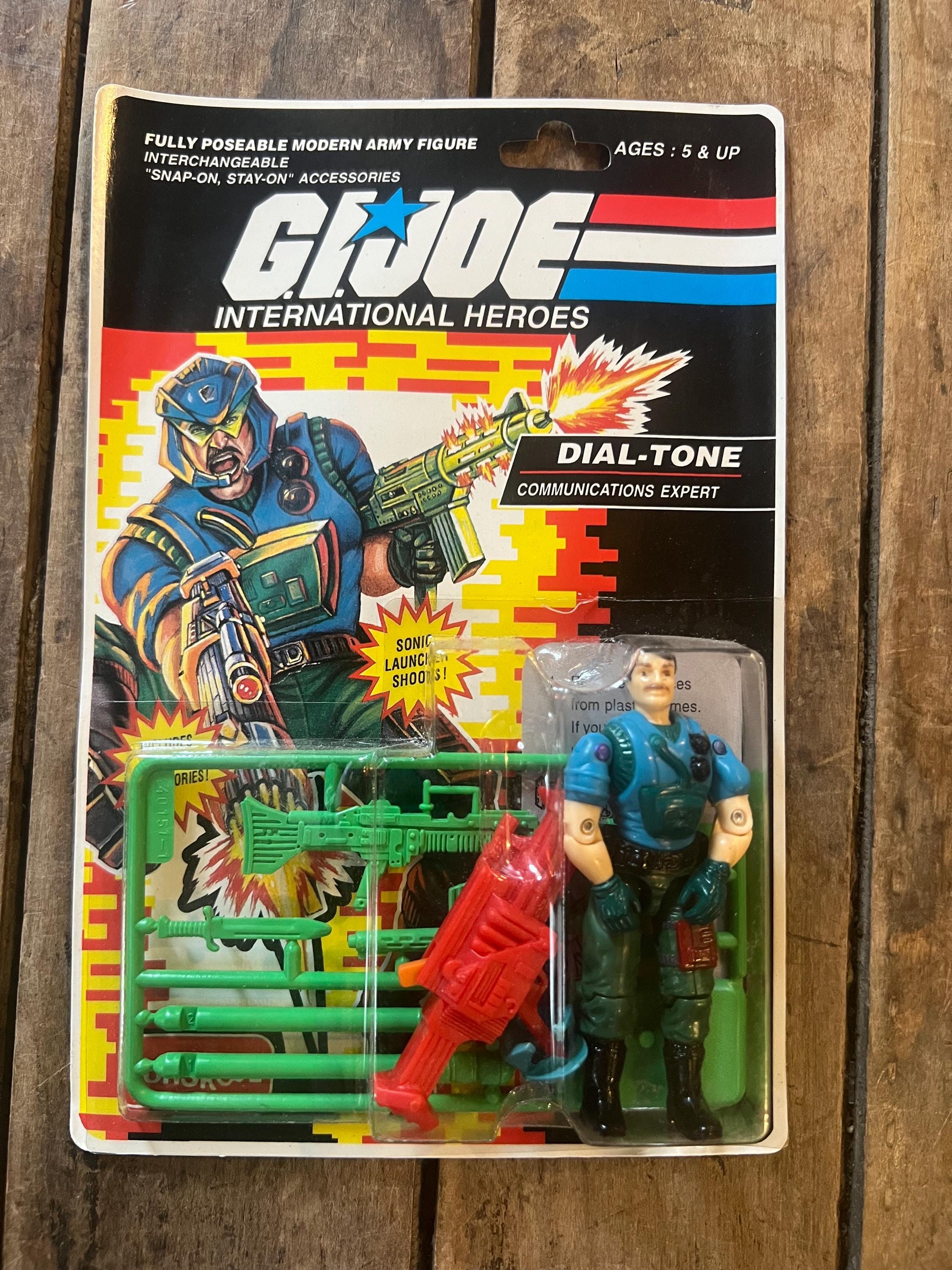 1996 Hasbro GI JOE -  Funskool Dial-Tone - Action Figure - Rare Original Card