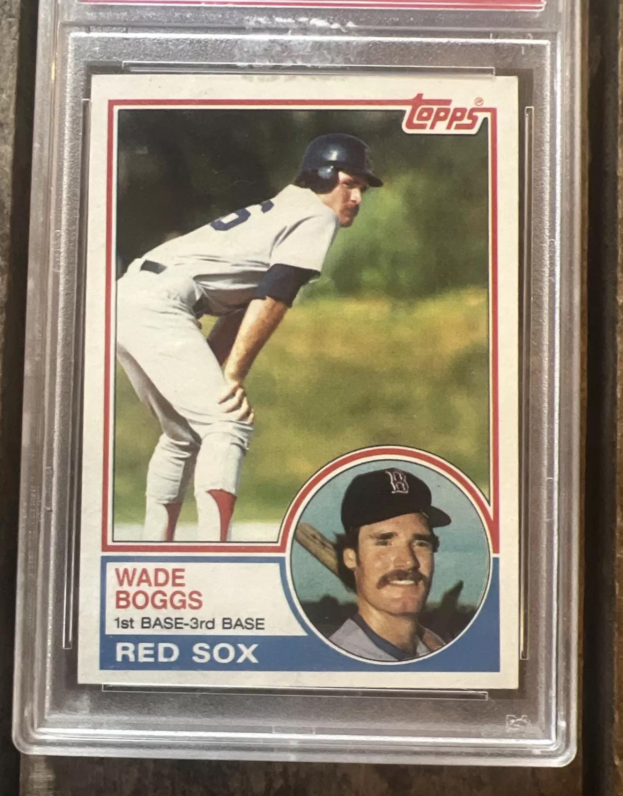 1983 Topps Wade Boggs Rookie Card - PSA 6 - Boston Red Sox