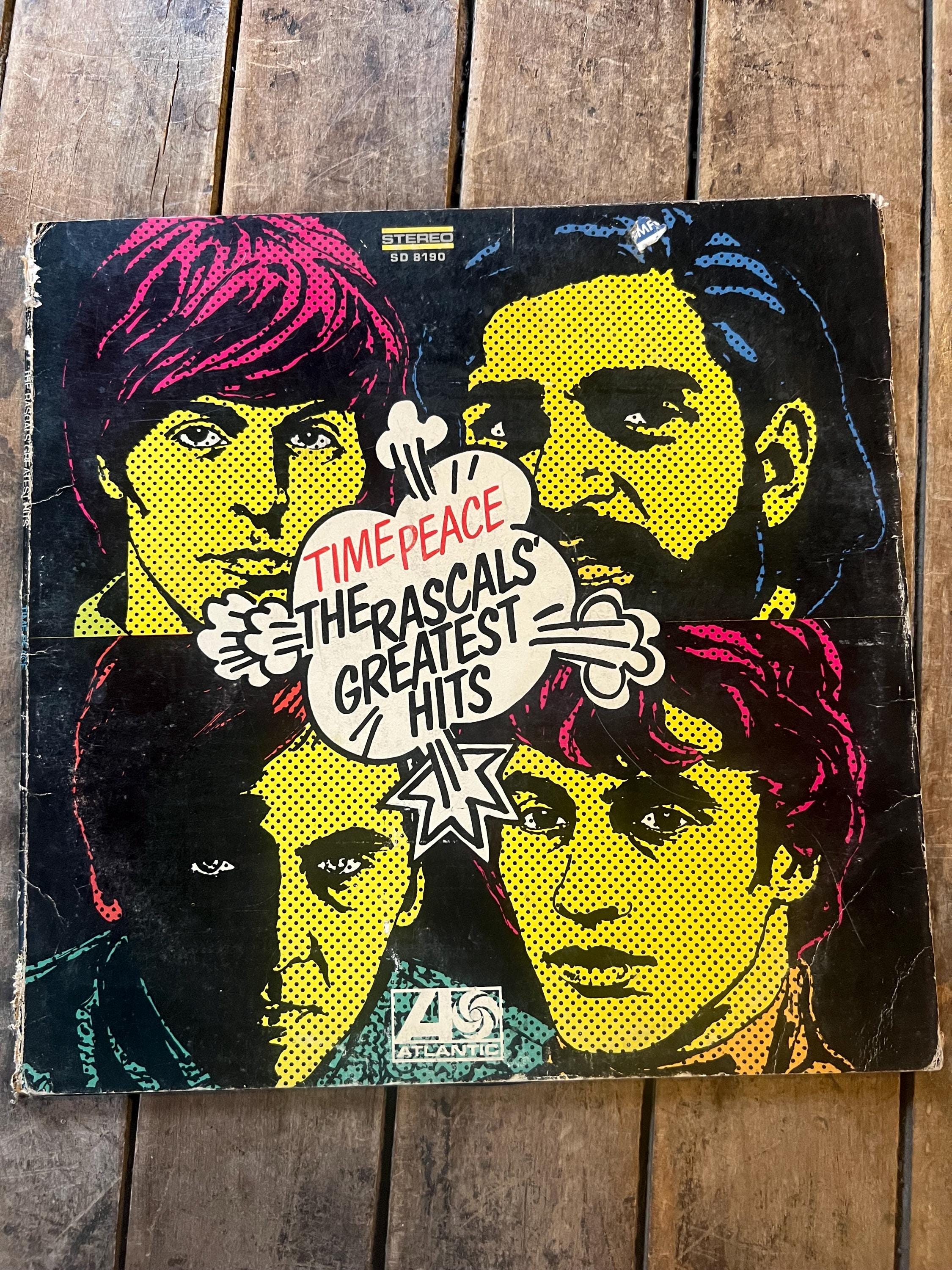 Vintage 1968 The Rascals Time Peace Greatest Hits LP - Atlantic Records