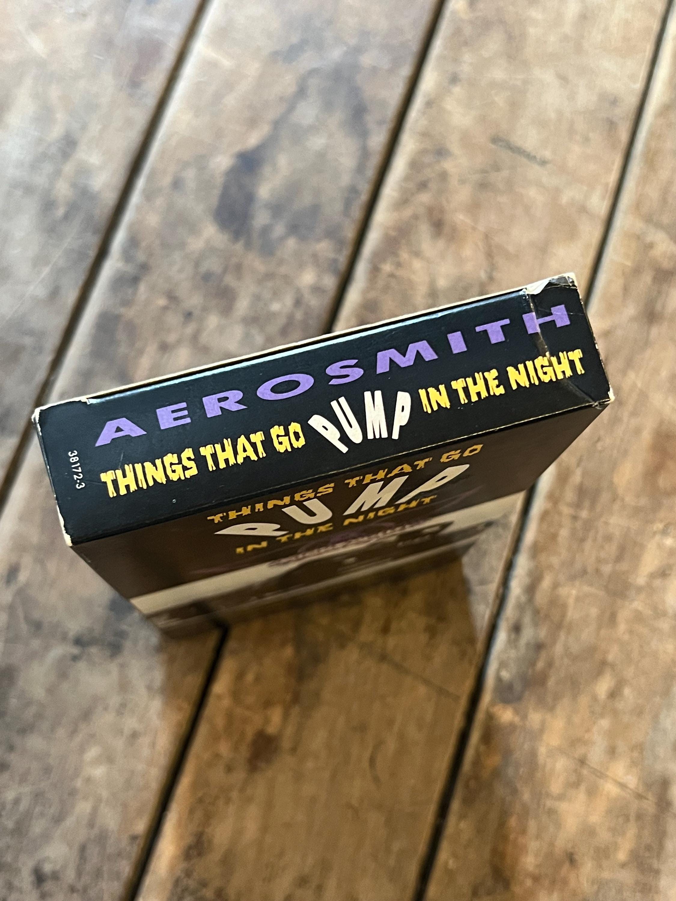 AEROSMITH “Things That Go Pump In The Night” ( VHS Movie) Original Uncensored Versions