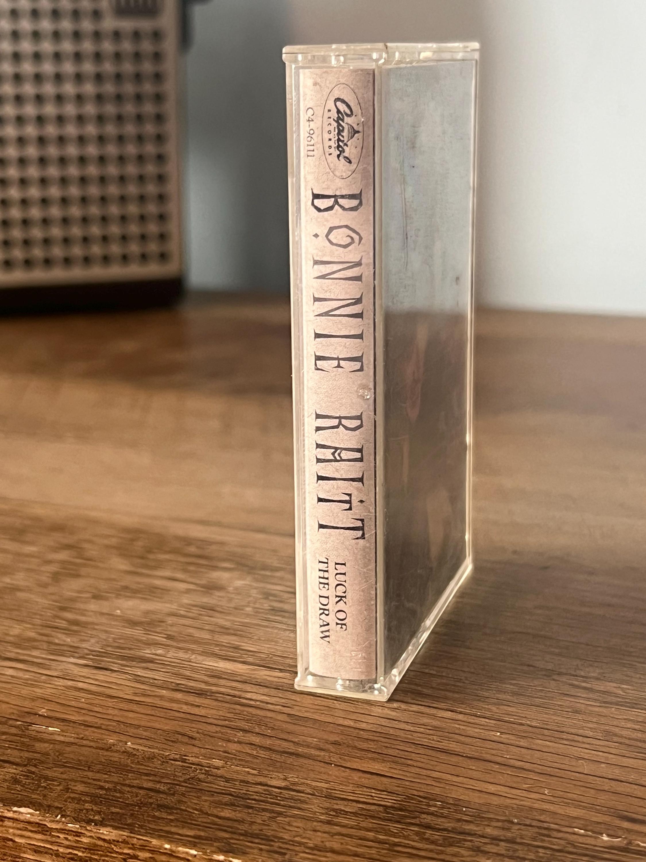 Vintage 1991 Bonnie Raitt Luck of the Draw Cassette Tape