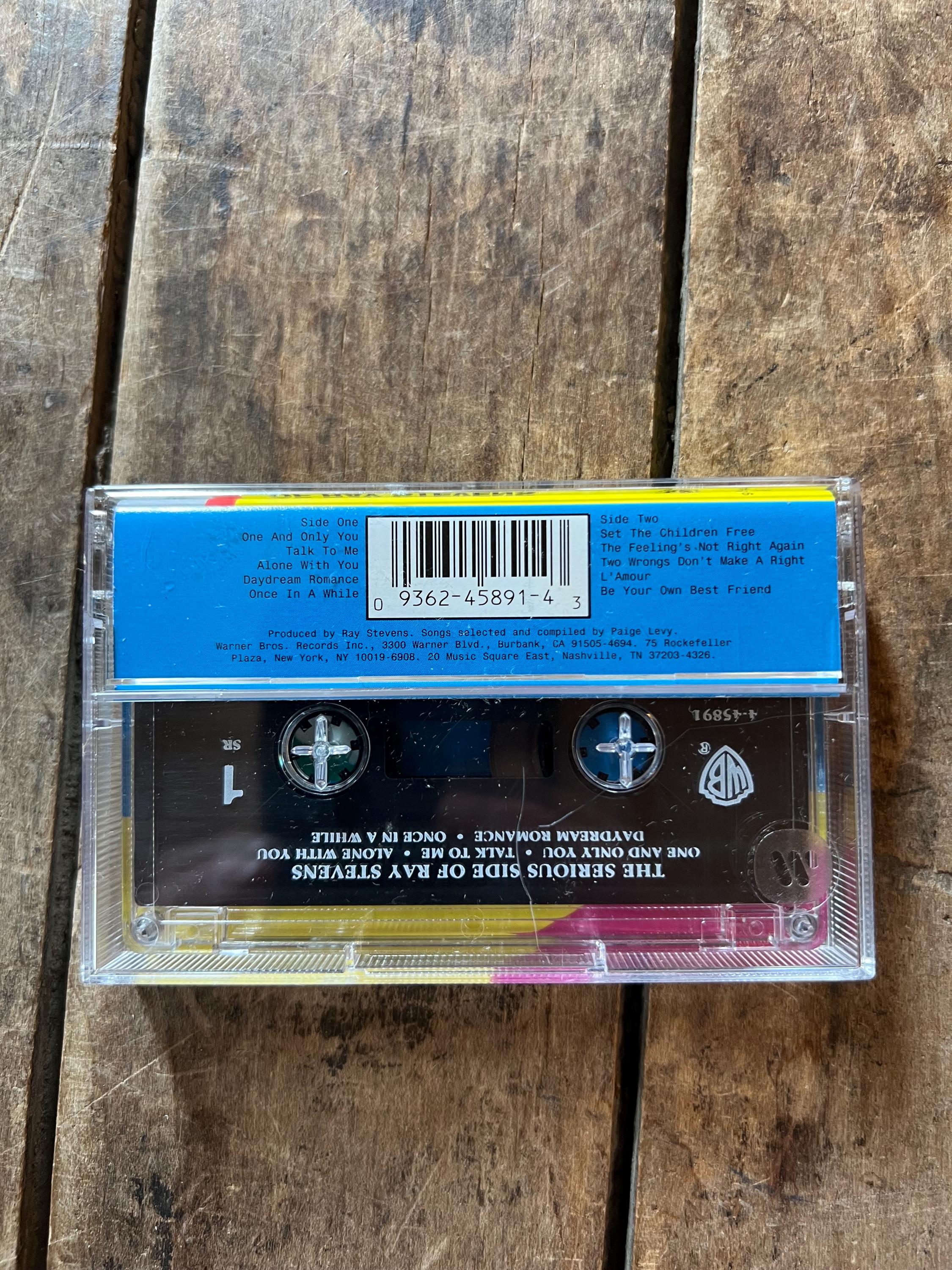 Ray Stevens "The Serious Side" Cassette Tape - 1995 Warner Bros Pop Album