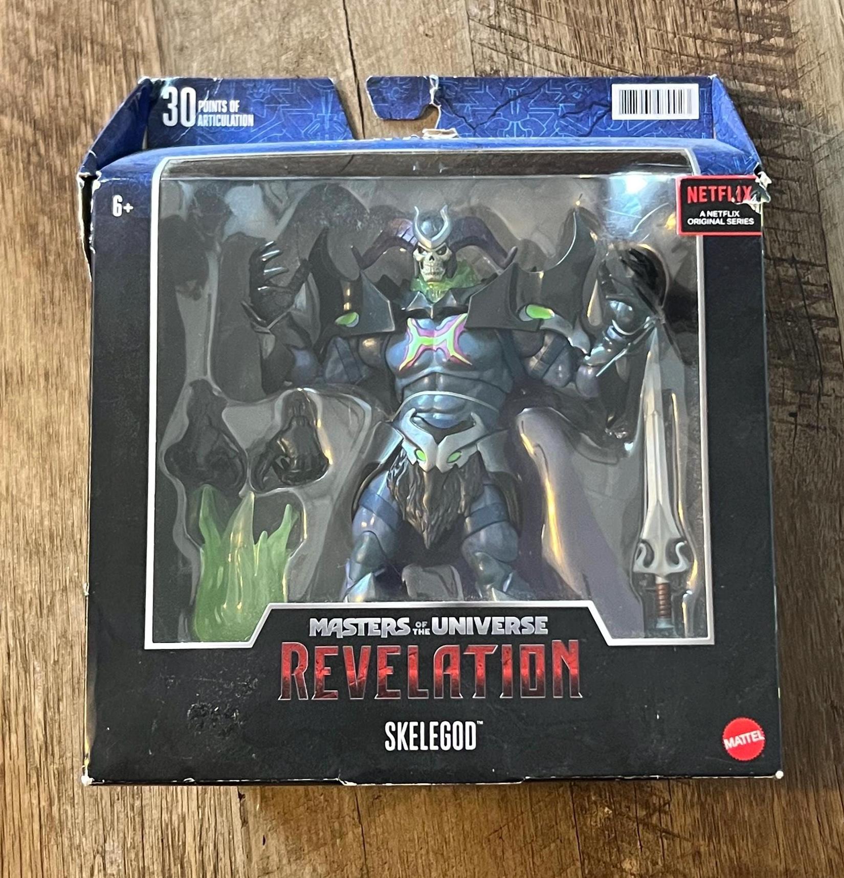 Skelegod Action Figure - Masters of the Universe Revelation - Mattel - Original Box