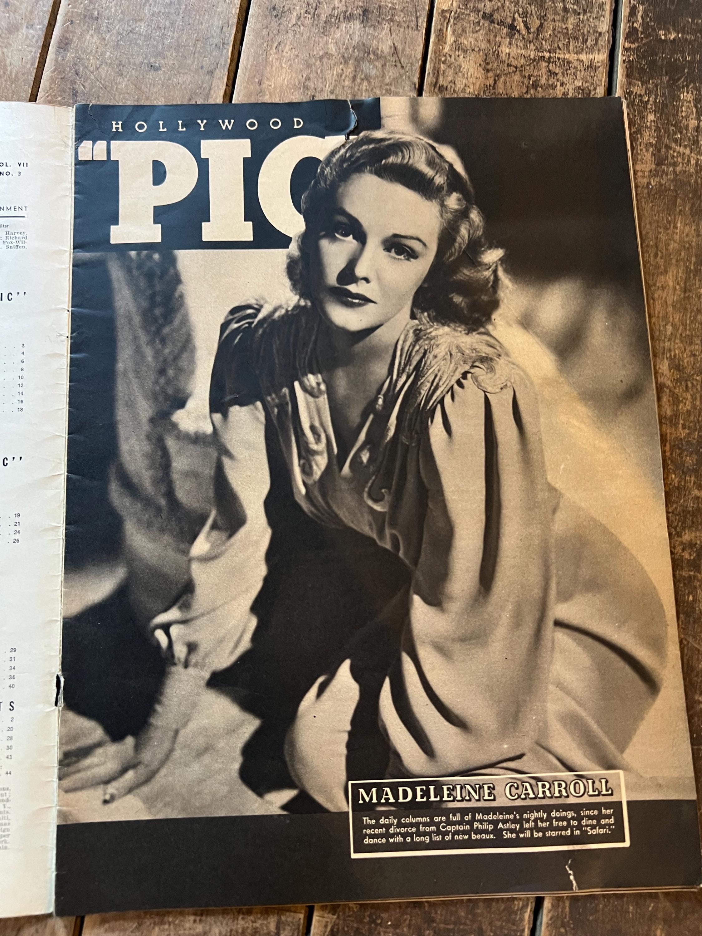 PIC Magazine (February 1940) Hollywood, Sport & Broadway Magazine