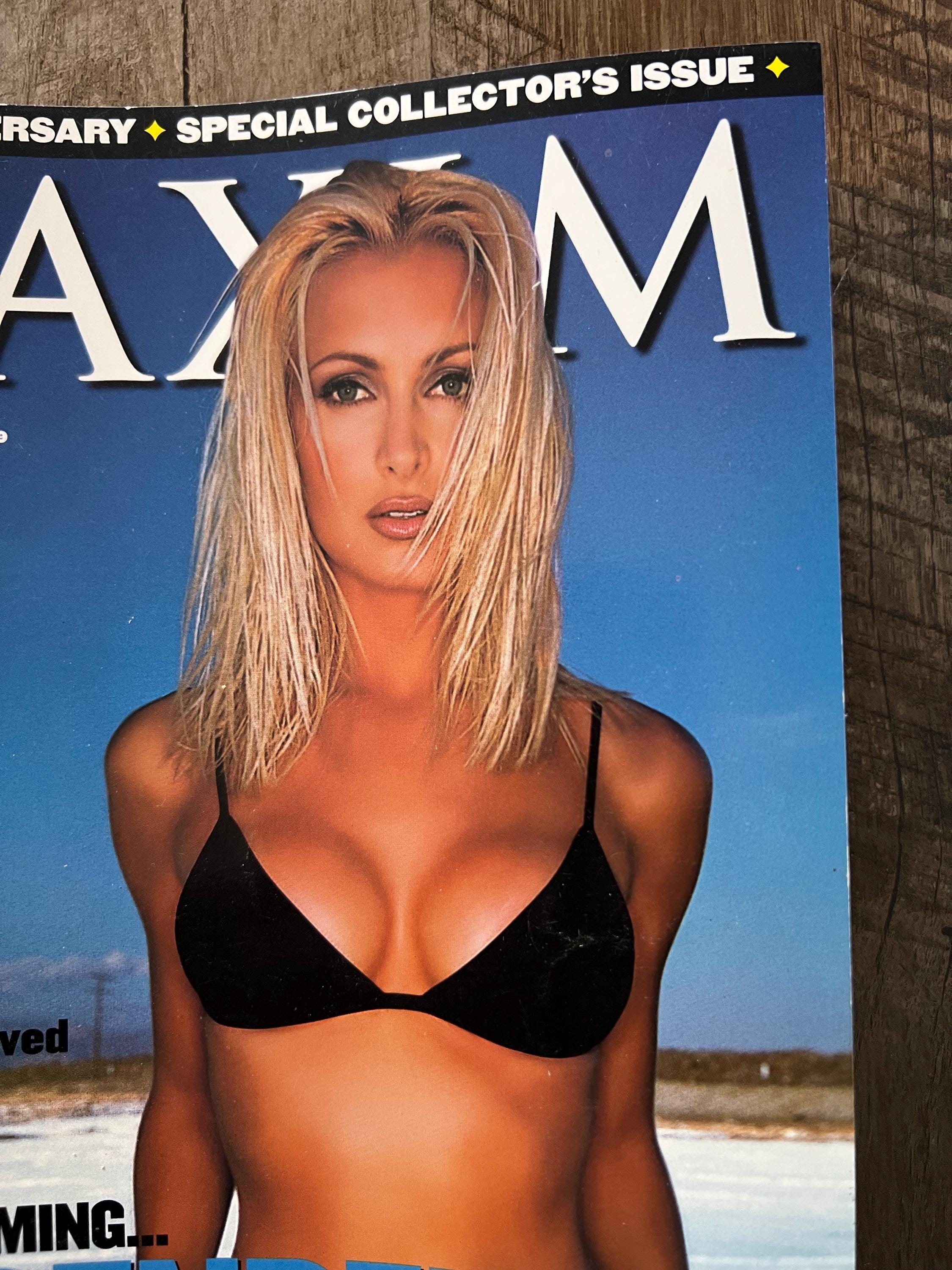 Vintage MAXIM Magazine - May 1999, Caprice Bourret Cover