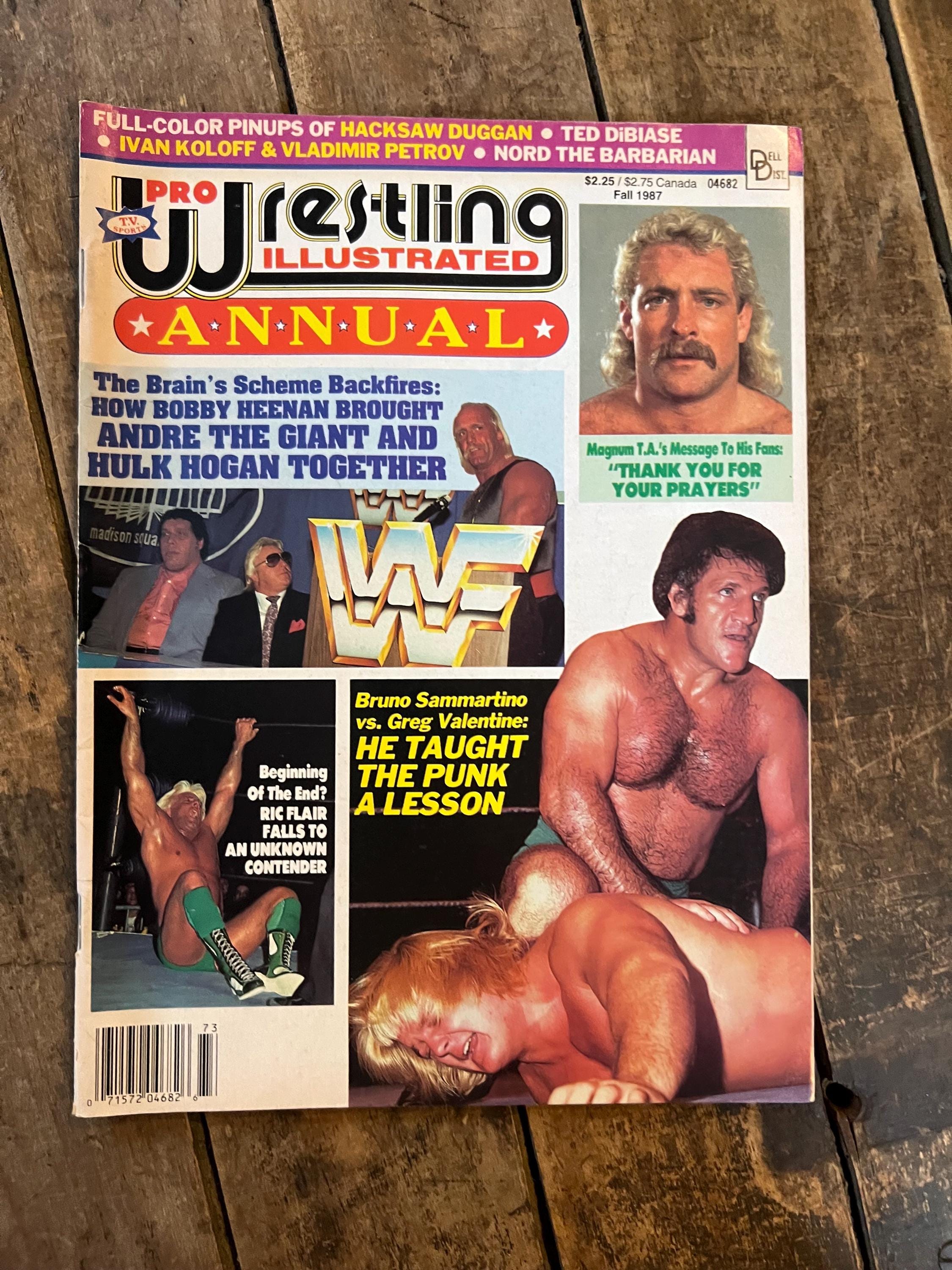 Pro Wrestling Illustrated Annual Magazine  - Fall 1987- WWF WWE