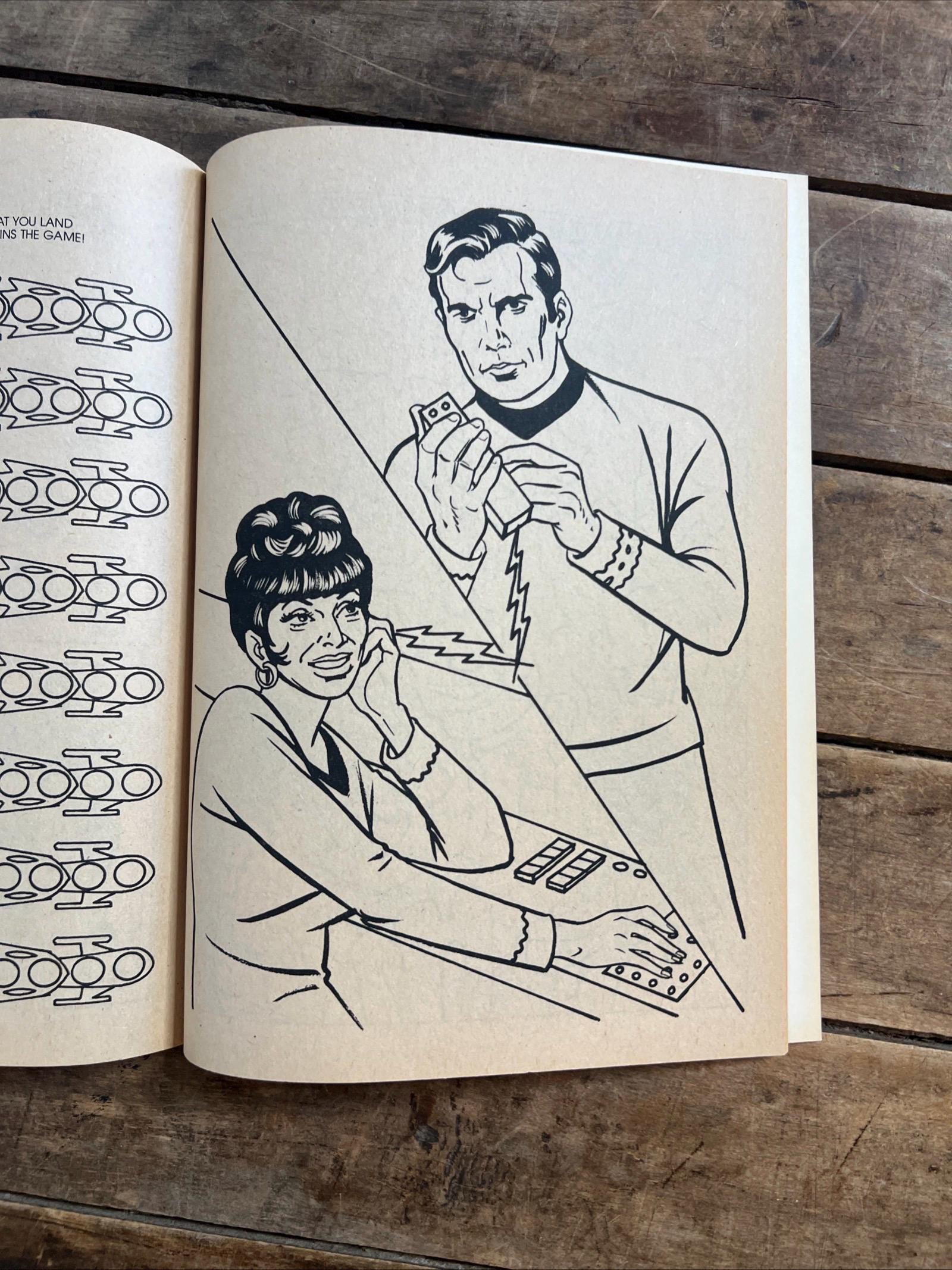 1979 Marrigold Press - STAR TREK - Color And Activity Book No. 1311 - NOS Unused