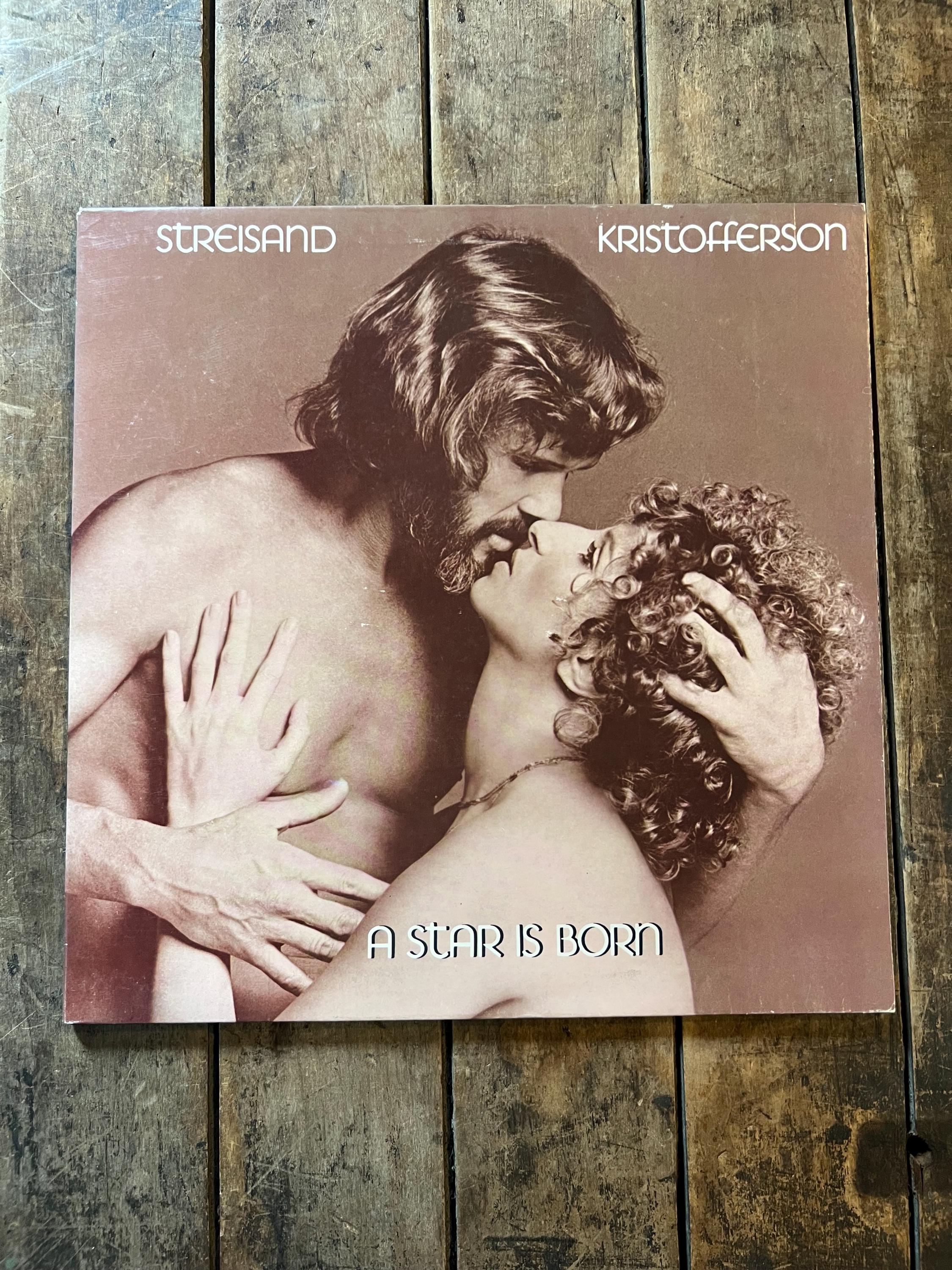Barbra Streisand & Kris Kristoffer’s. " A Star is Born" LP - 1976 Columbia Retro Vinyl Record