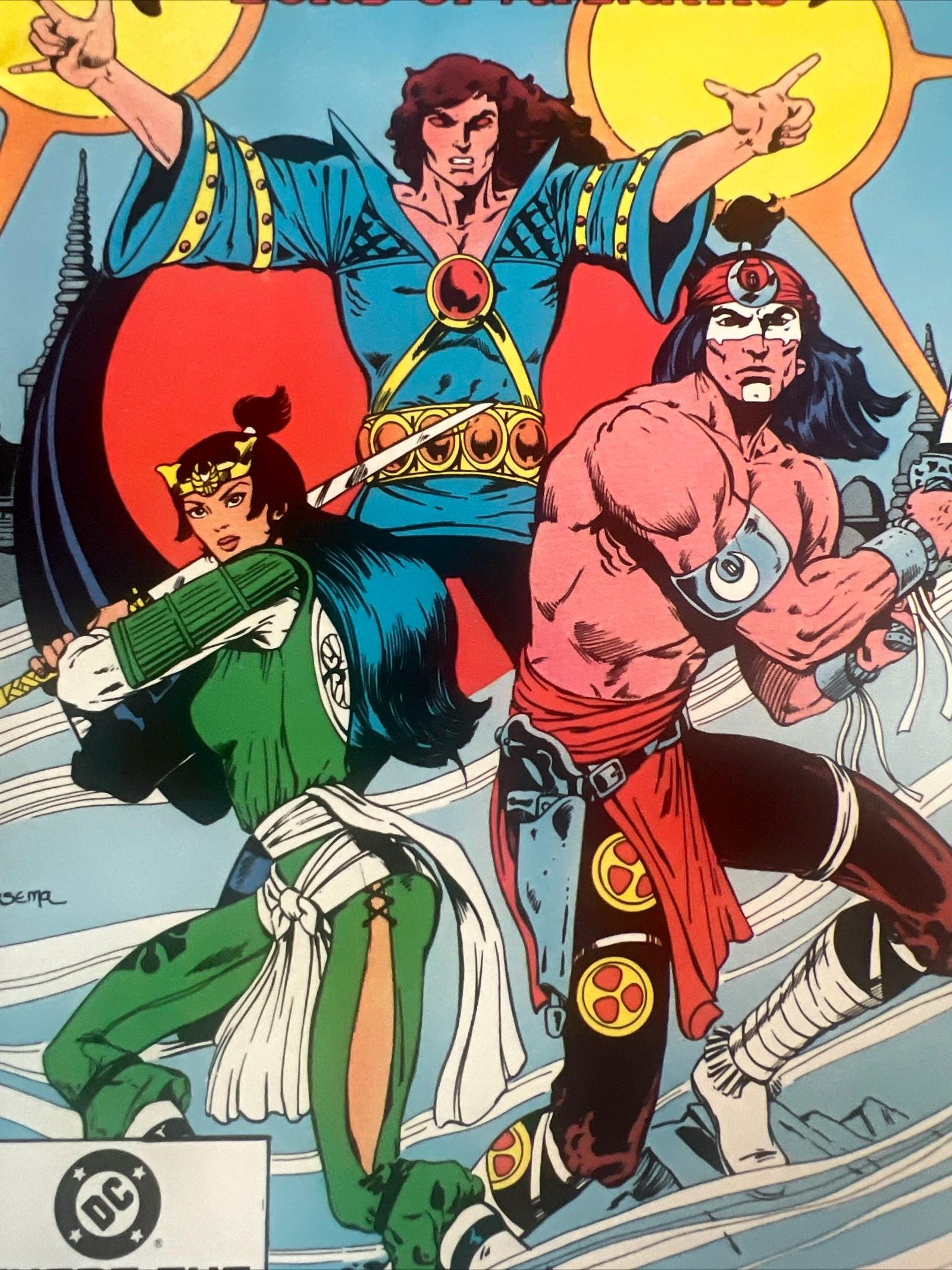 Arion, Lord of Atlantis #3 (1983) Volume 2 - DC Comics - Warner Communications Company